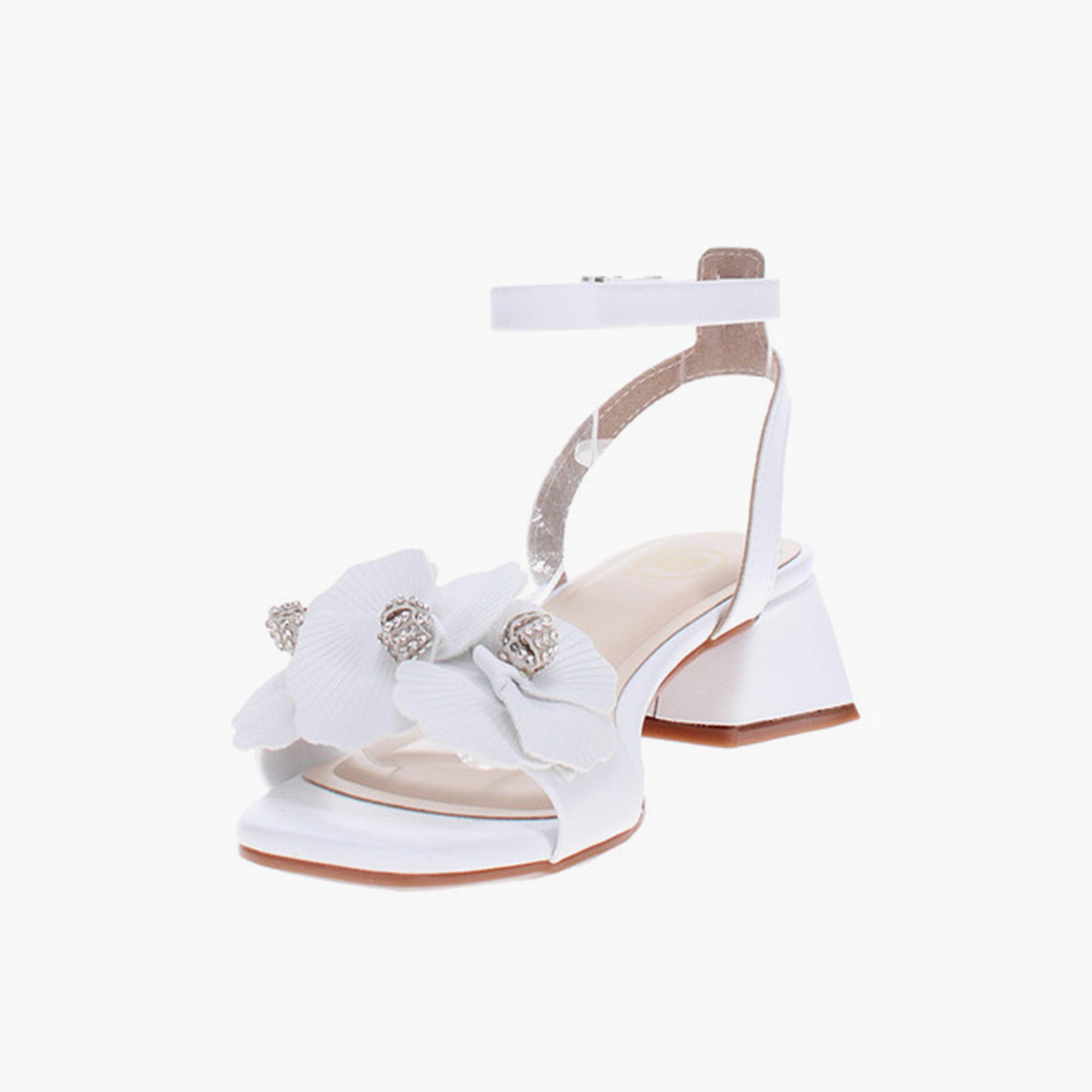 جيومني - صندل نيكودا0125 بكعب عالٍ وإبزيم للبنات | 2347-119-9569-16072-girls-shoes-sandals-image-4