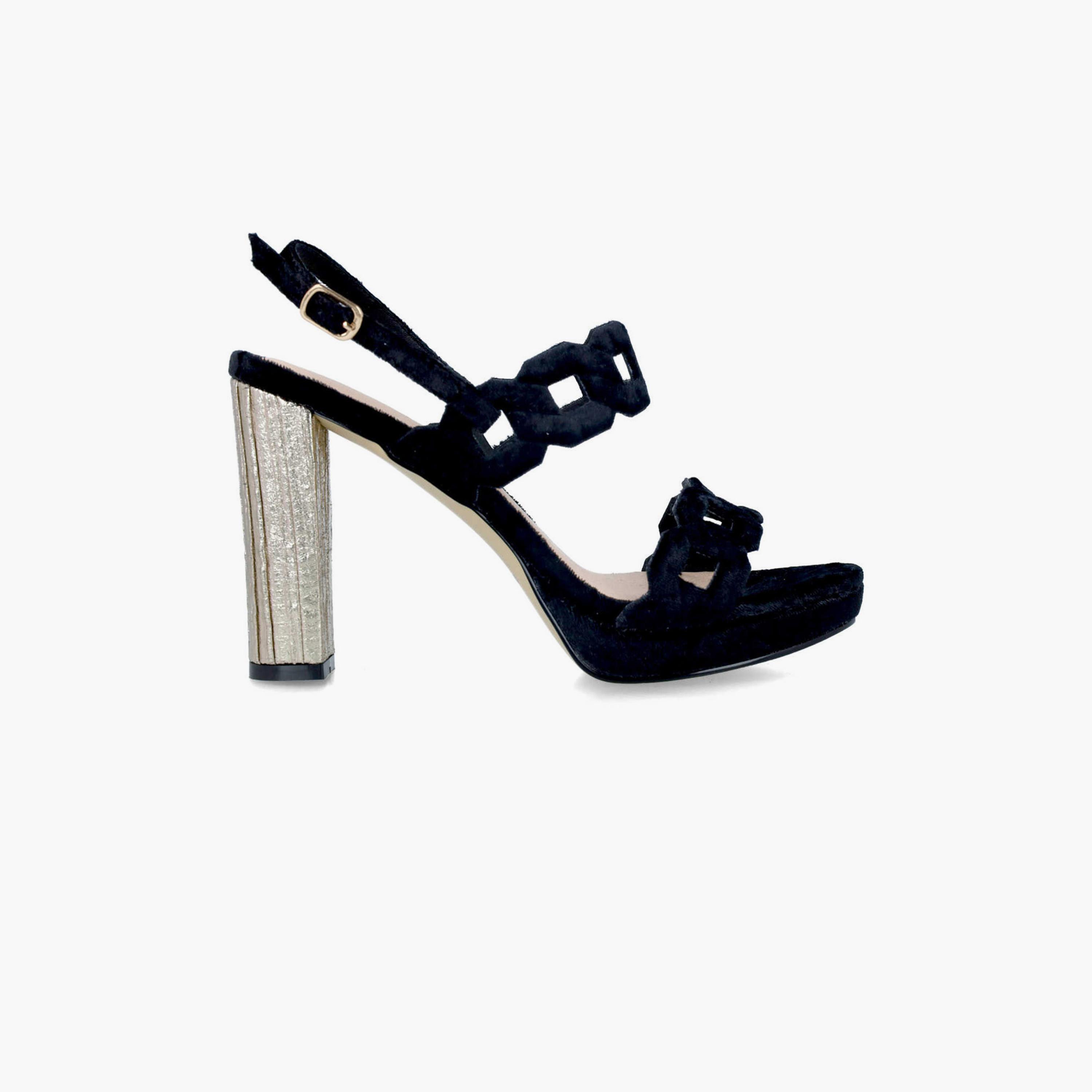 مينبور- صندل نسائي بحزام | 23479-women-shoes-heels-image-2