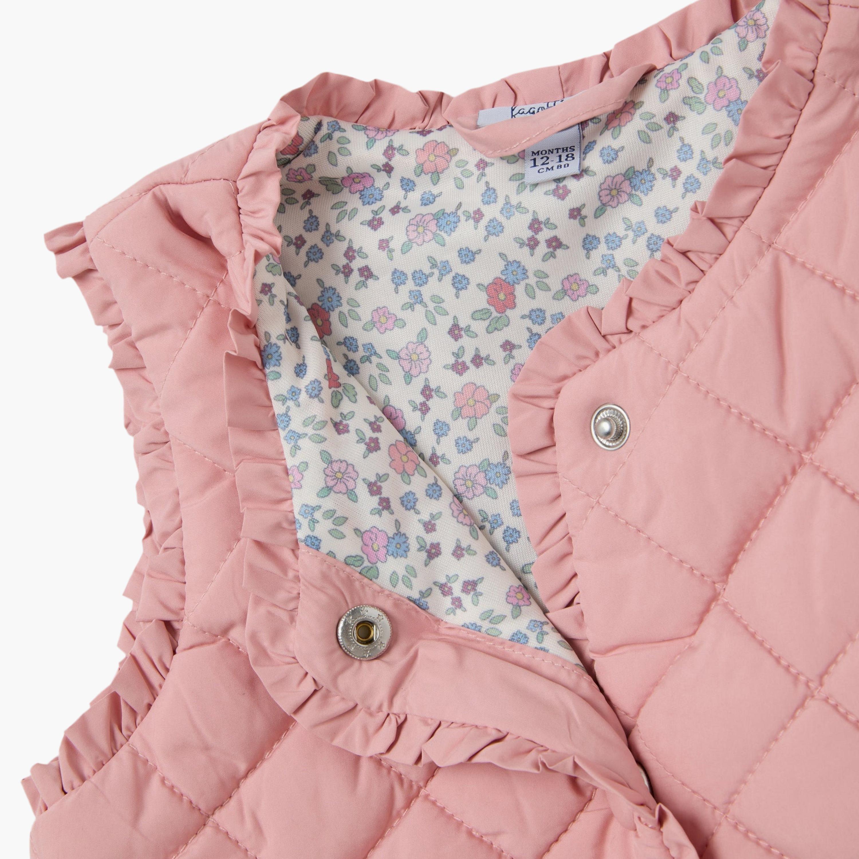 صديري "فيست" مبطن بدون أكمام من اوه في اس-girls-clothing-winterwear-jacketsandcoats-image-3