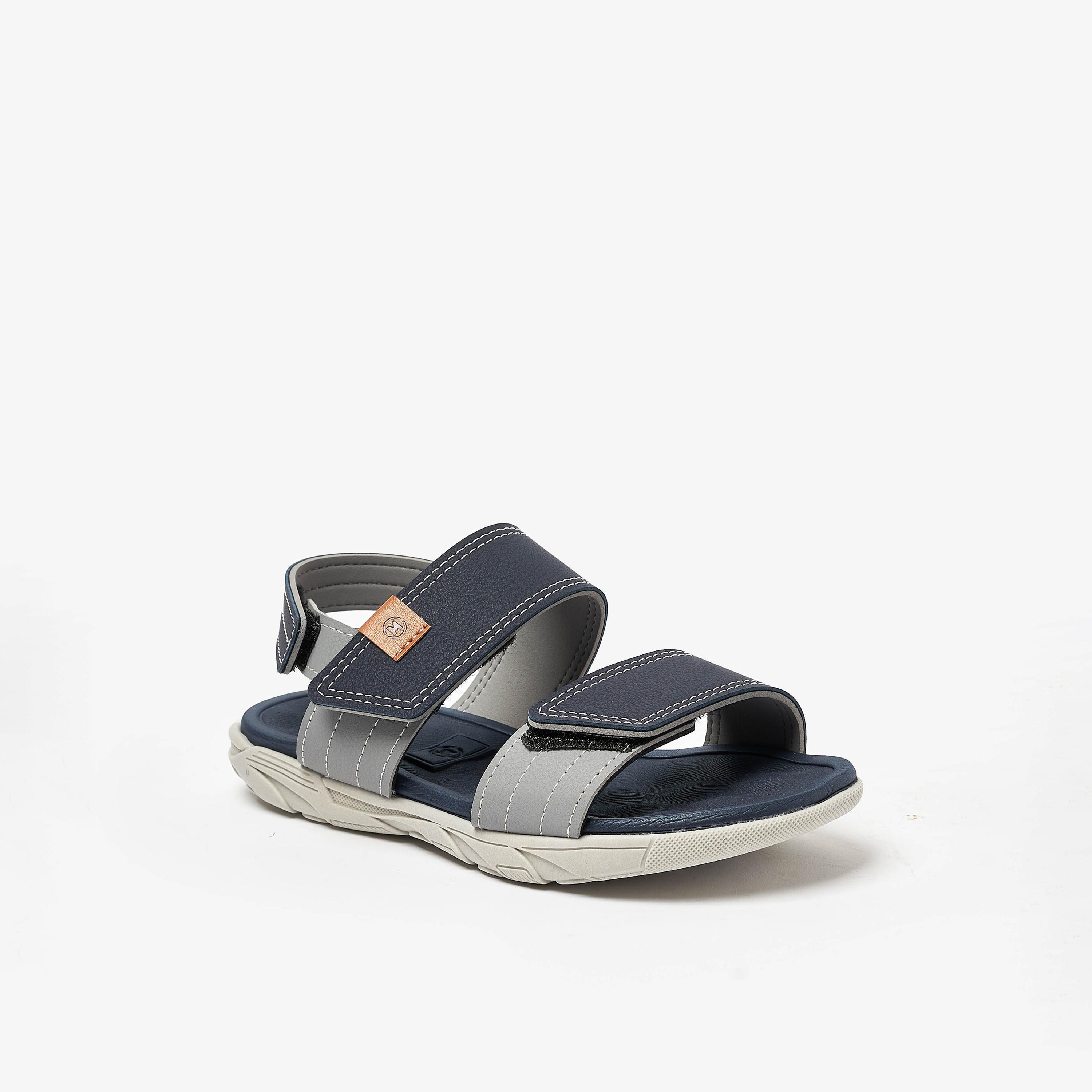 Molekinho Boy's Hook & Loop Kiero Strap Sandals | 2400-155-13958-72436-boys-shoes-sandals-image-1