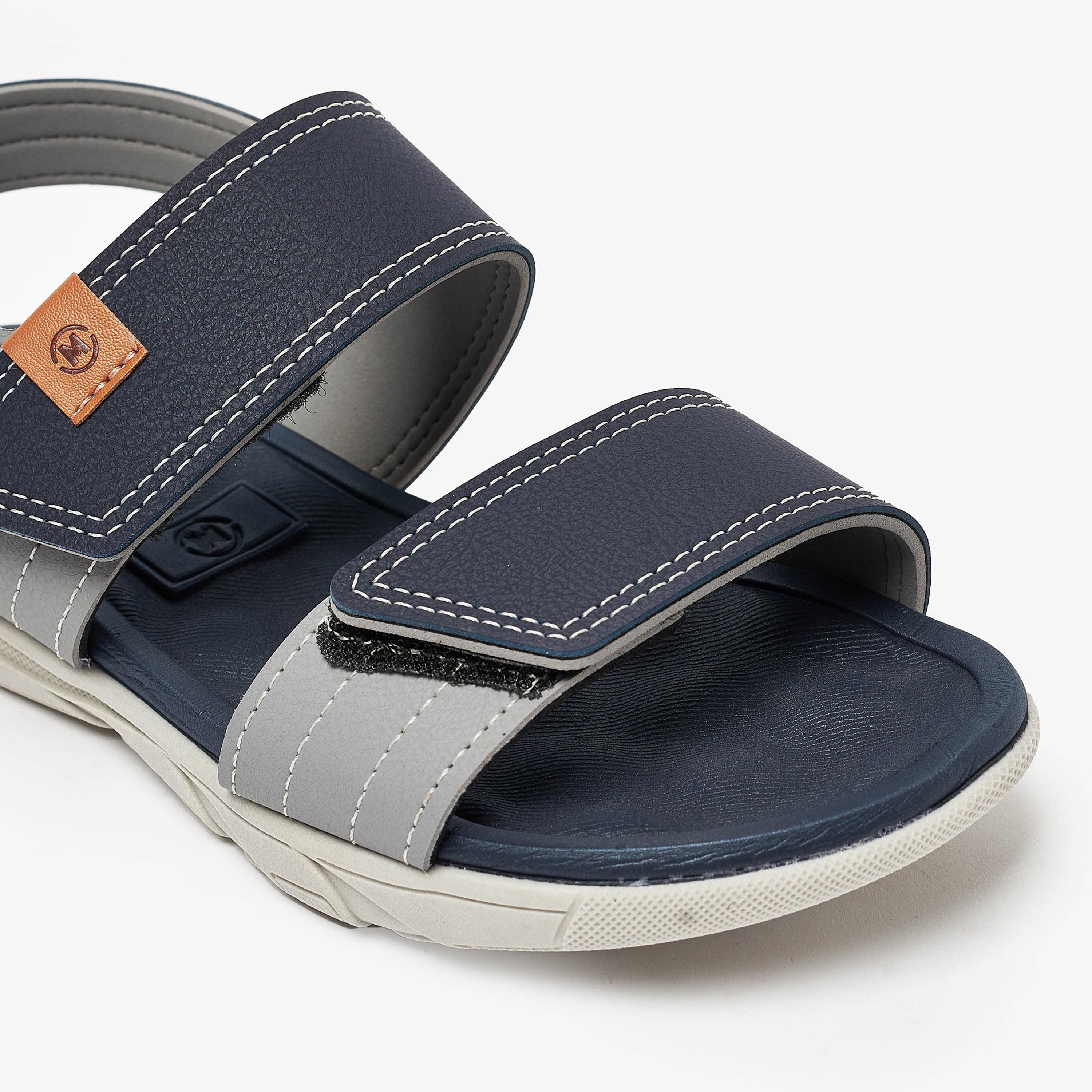 Molekinho Boy's Hook & Loop Kiero Strap Sandals | 2400-155-13958-72436-boys-shoes-sandals-image-2