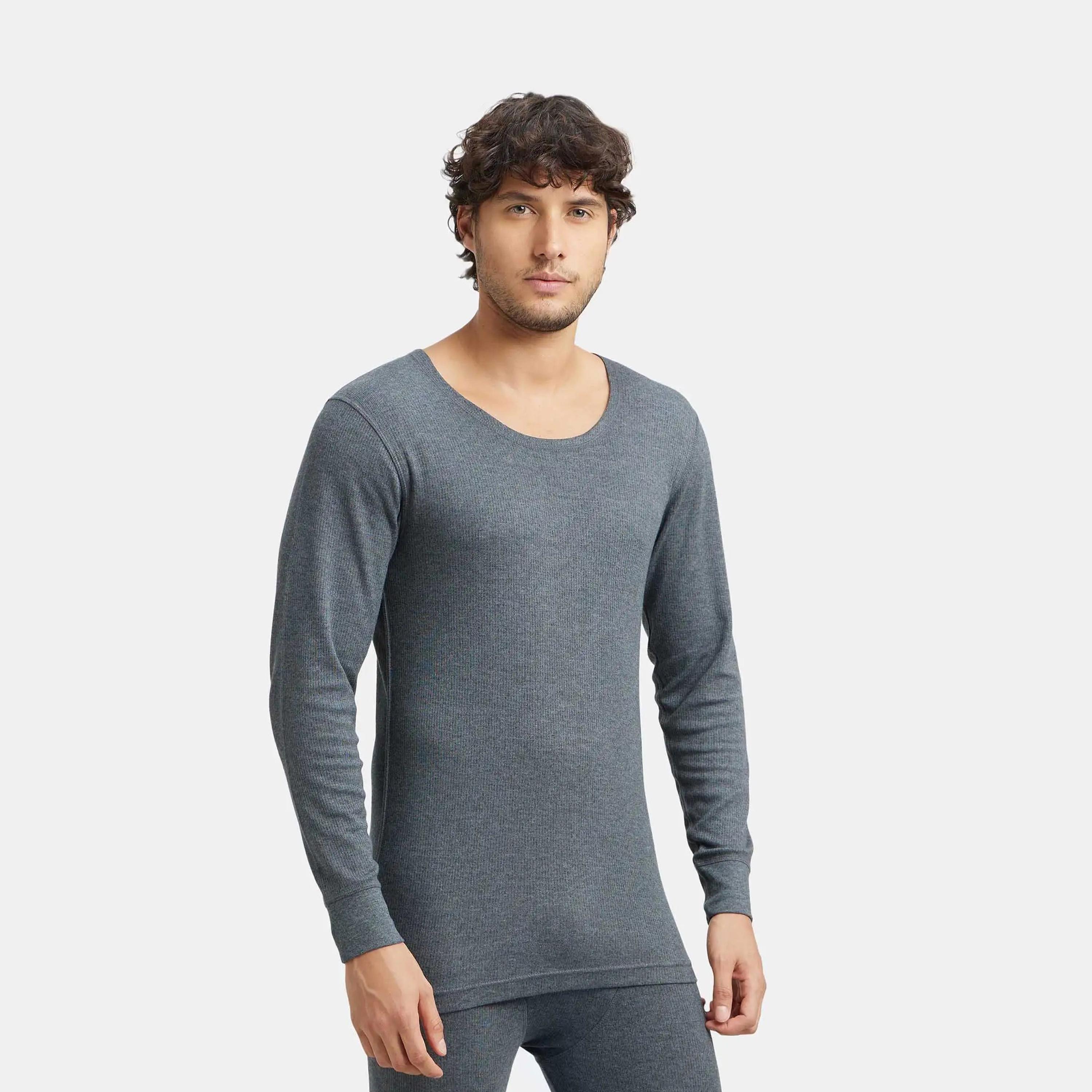 Jockey Men's Thermal Long-Sleeves T-shirt-men-clothing-innerwear-vests-image-2