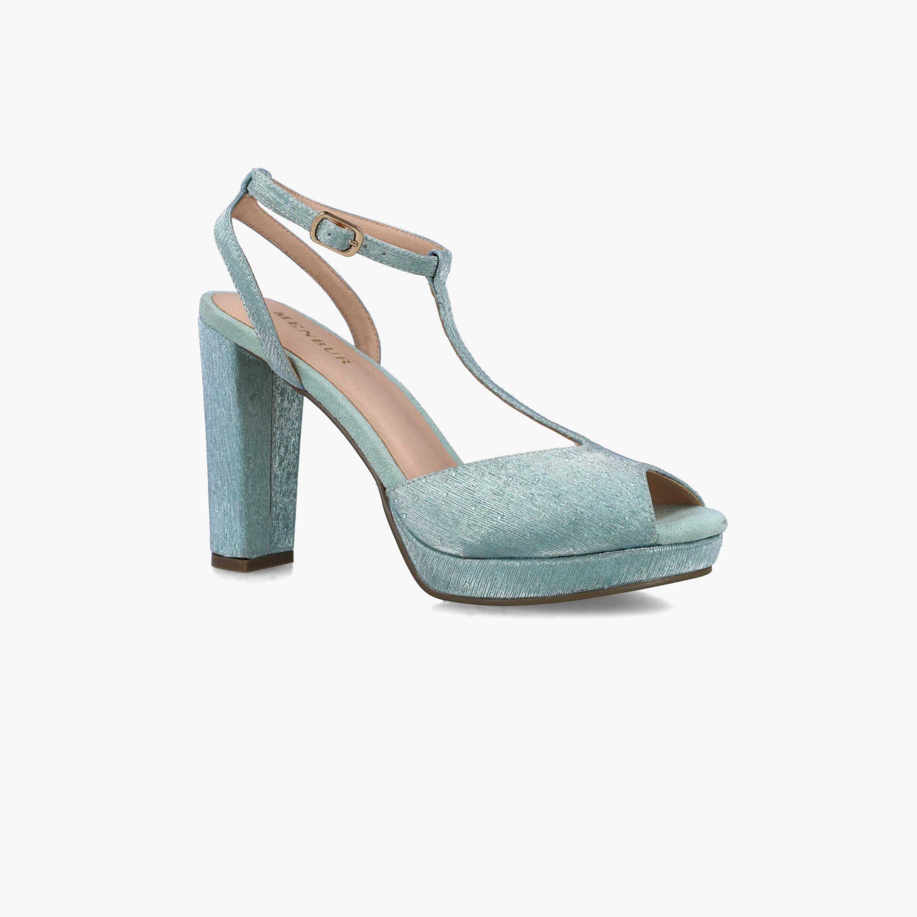 Menbur Women's Woven Platform Heels with Strap | 24101-women-shoes-heels-image-1