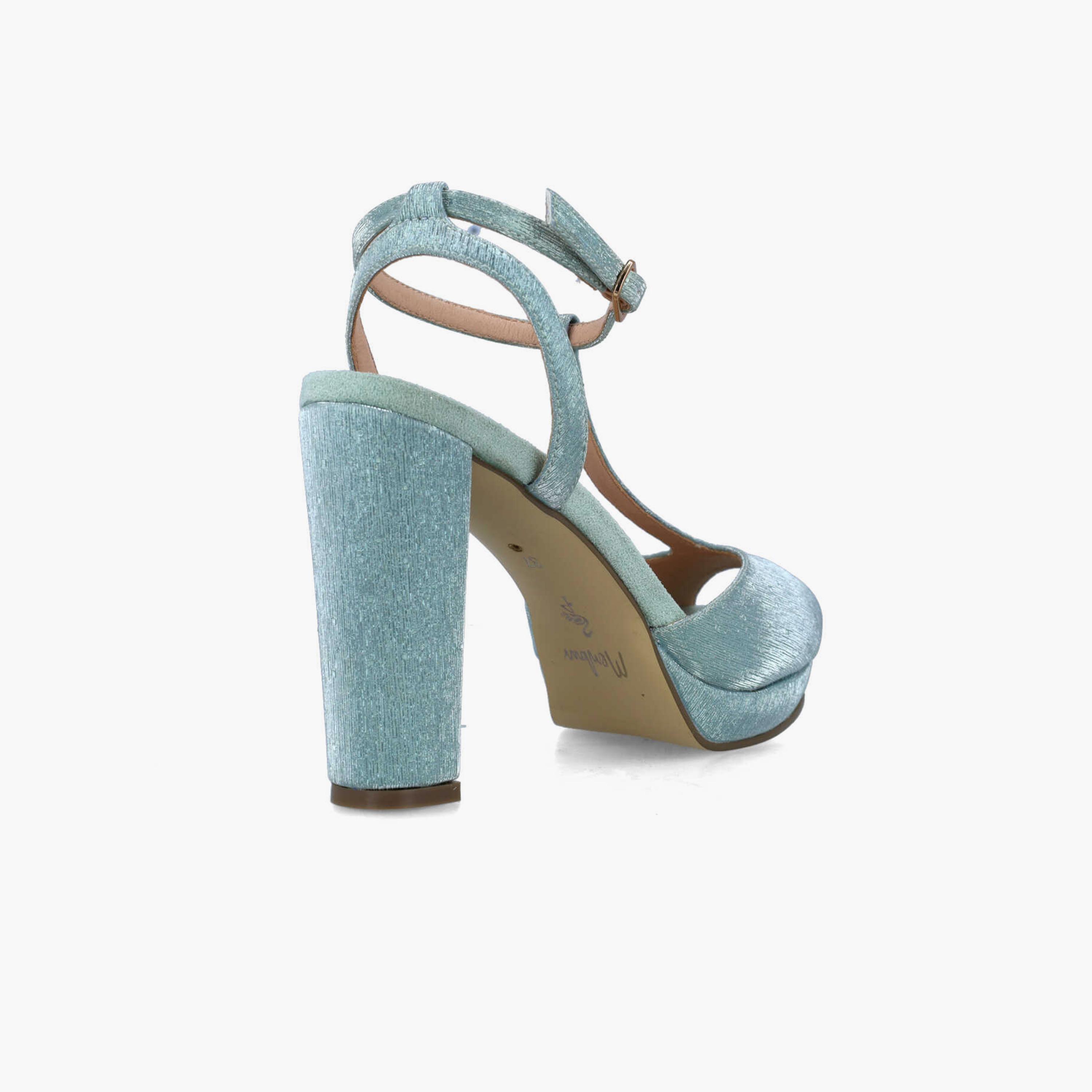 Menbur Women's Woven Platform Heels with Strap | 24101-women-shoes-heels-image-3
