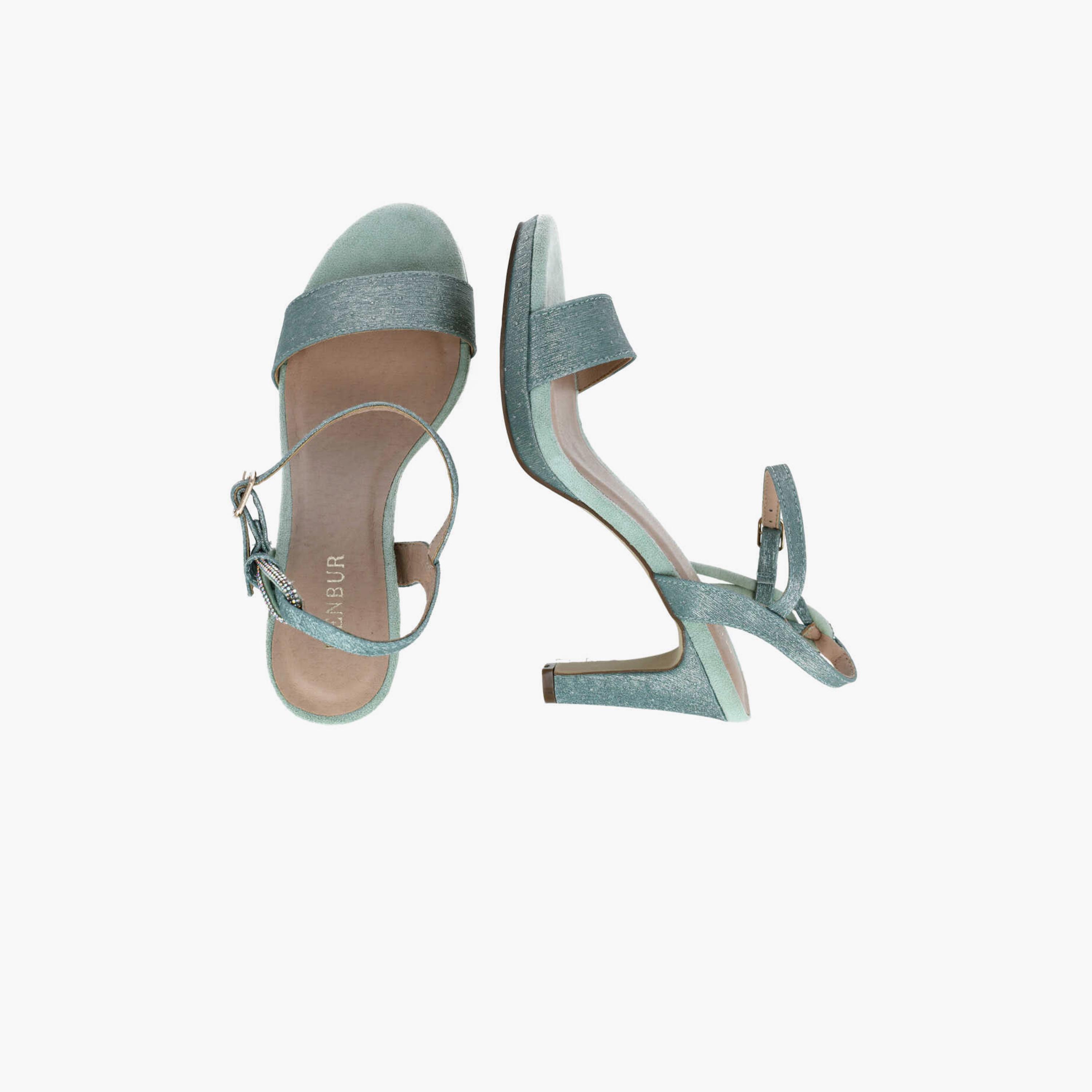 Menbur Women's Woven Platform Heels with Embellishment | 24102-women-shoes-heels-image-6