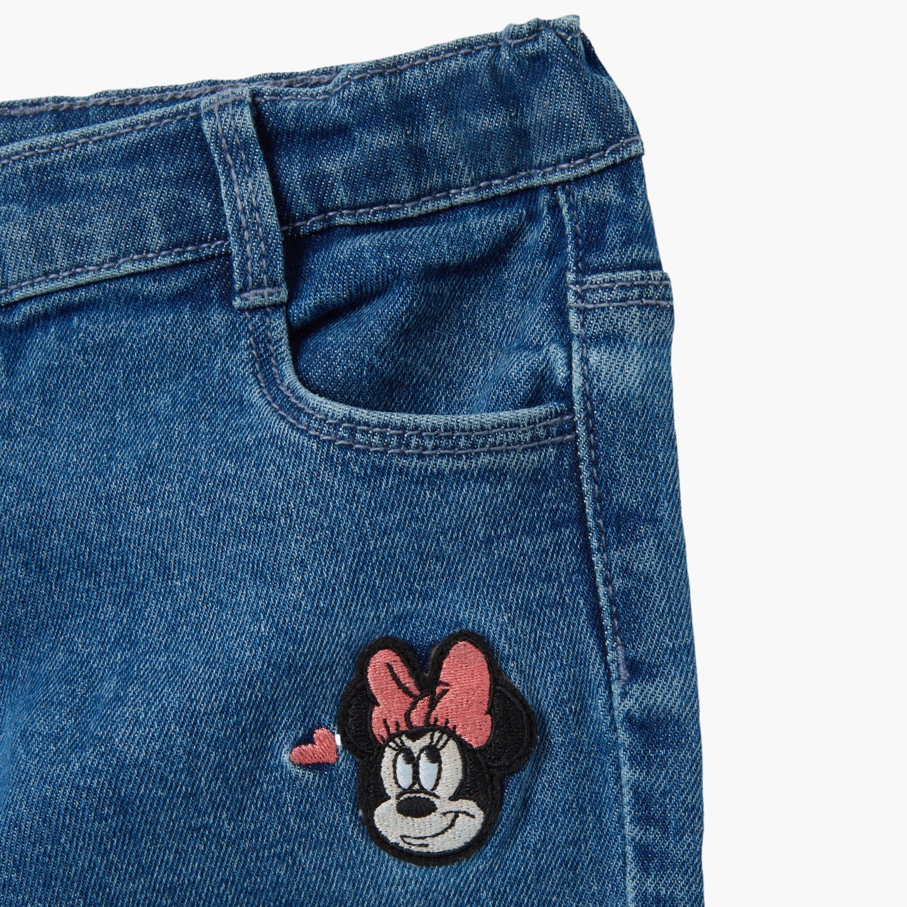 OVS Minnie Embroidered Jeans-girls-clothing-bottoms-jeansandjeggings-image-4