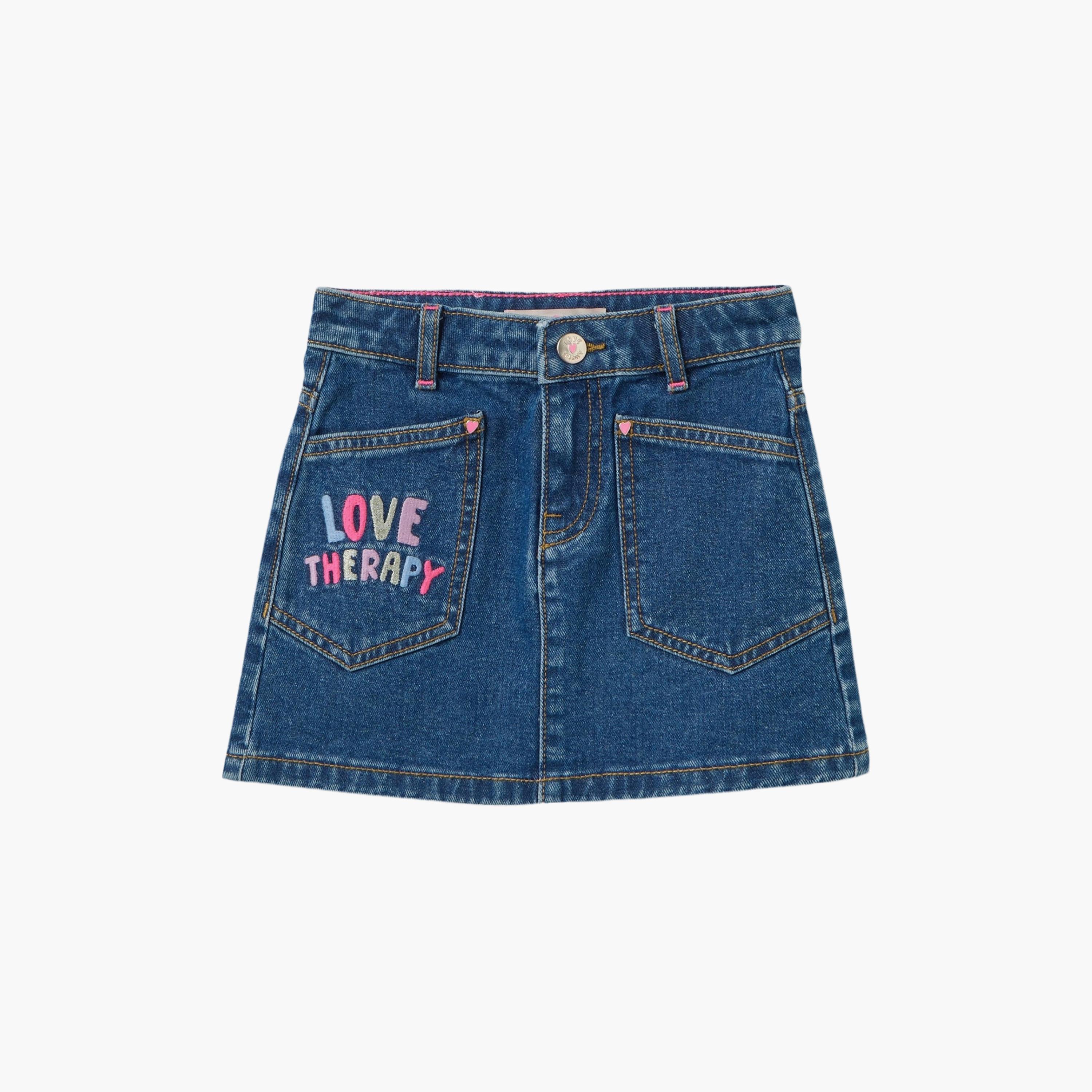 OVS Demin Regular Fit Skirt-girls-clothing-bottoms-skirts-image-1