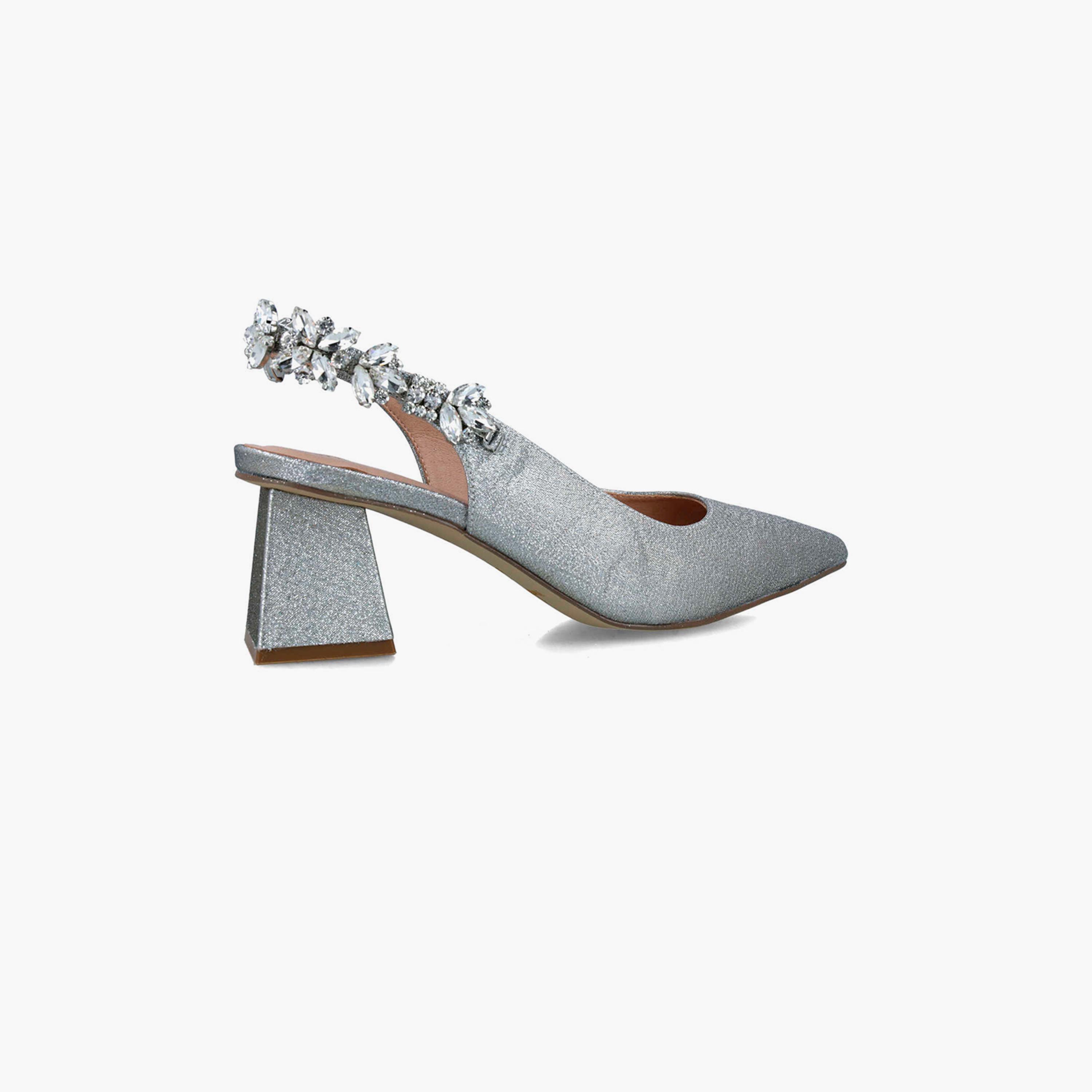 Menbur Women's Slip On Block Heels | 24354-women-shoes-heels-image-3