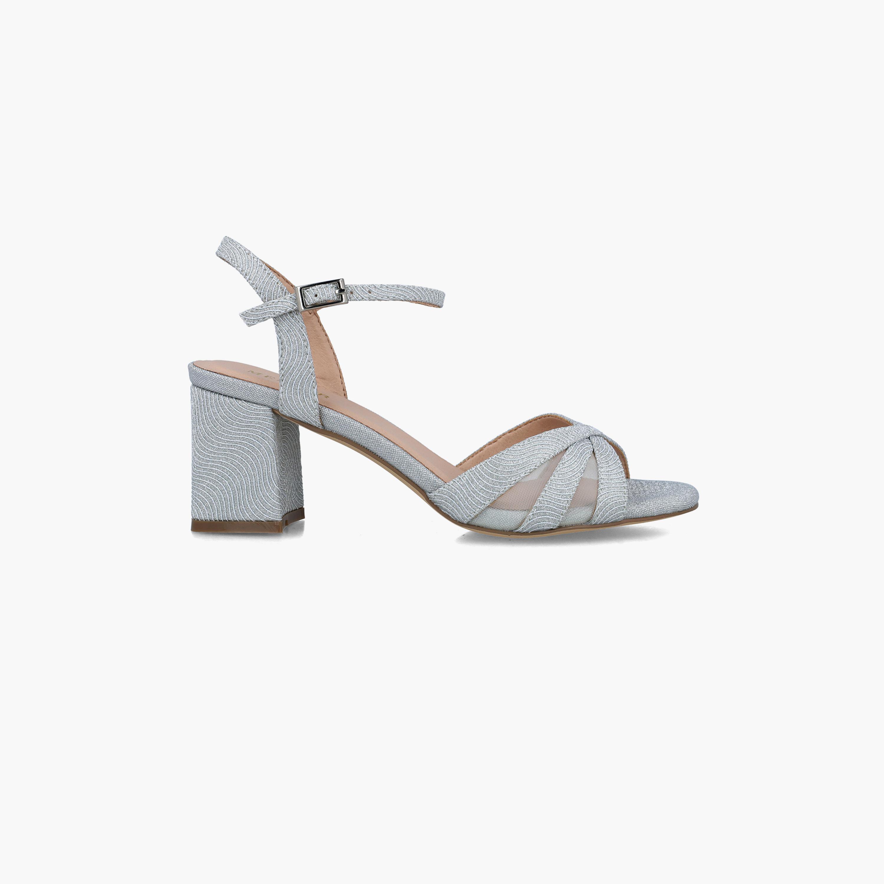 Menbur Women's Embroidered Block Heels with Strap | 24364-women-shoes-heels-image-2