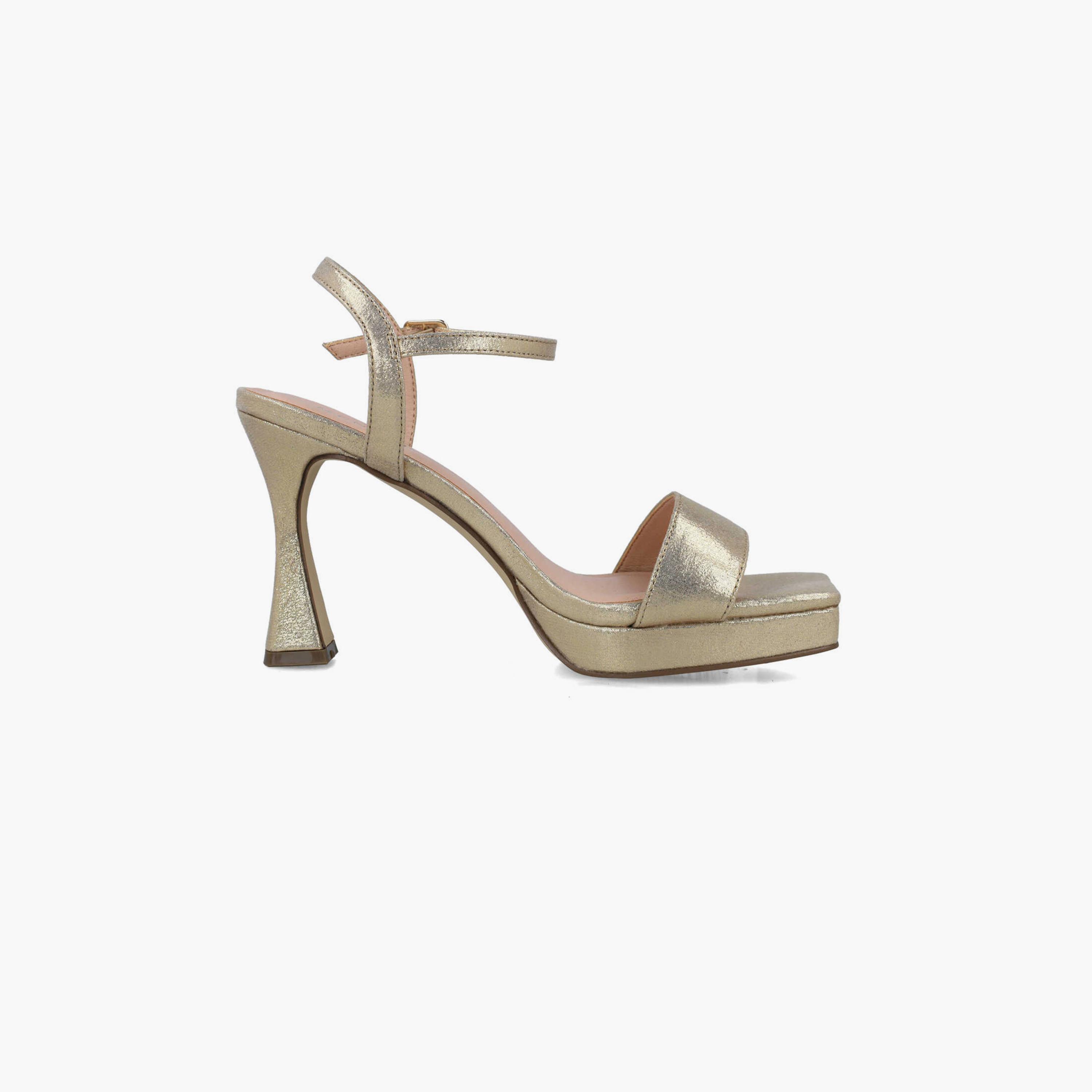 Menbur Women's Buckle Stiletto Heels Strap Sandals | 24376-women-shoes-heels-image-1