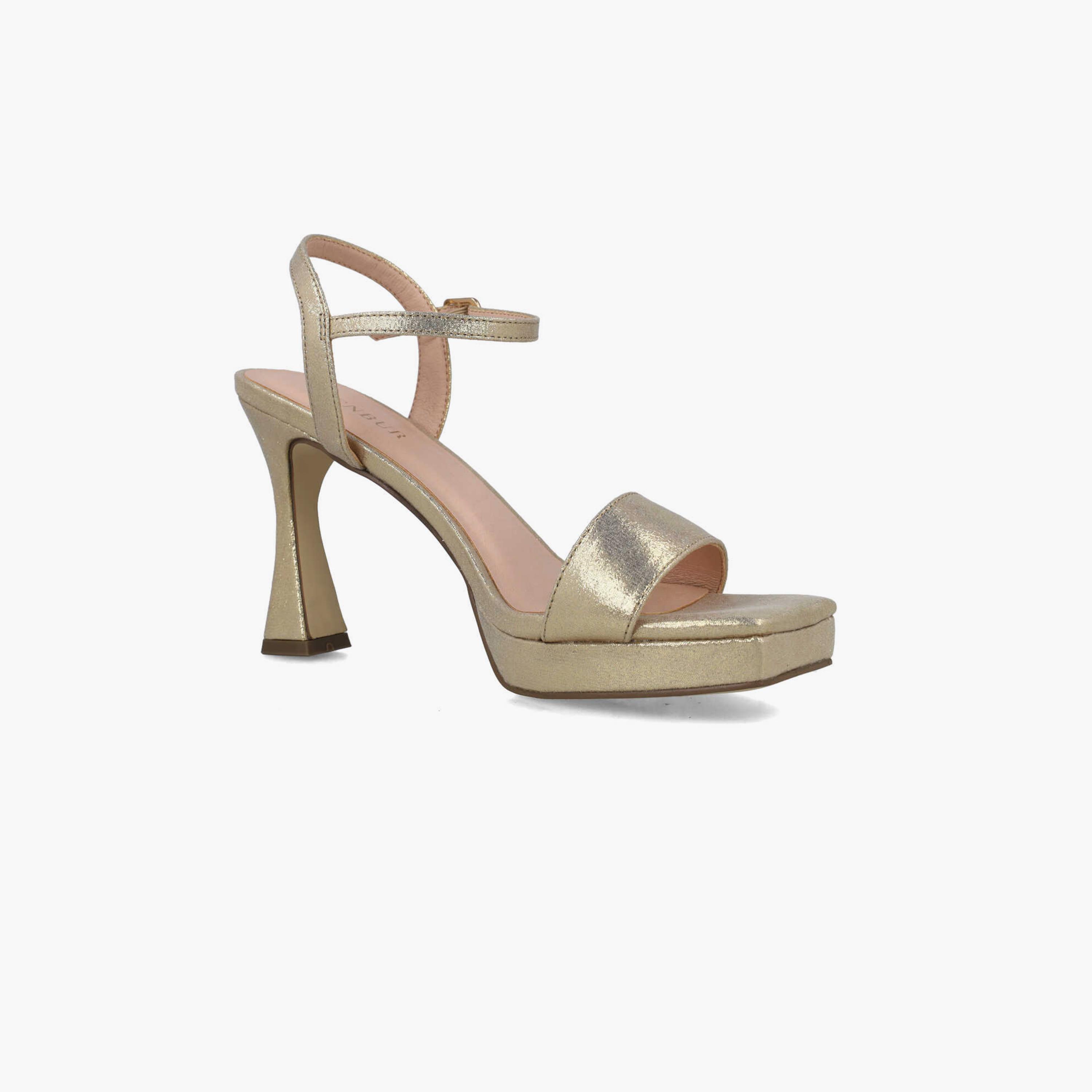 Menbur Women's Buckle Stiletto Heels Strap Sandals | 24376-women-shoes-heels-image-2