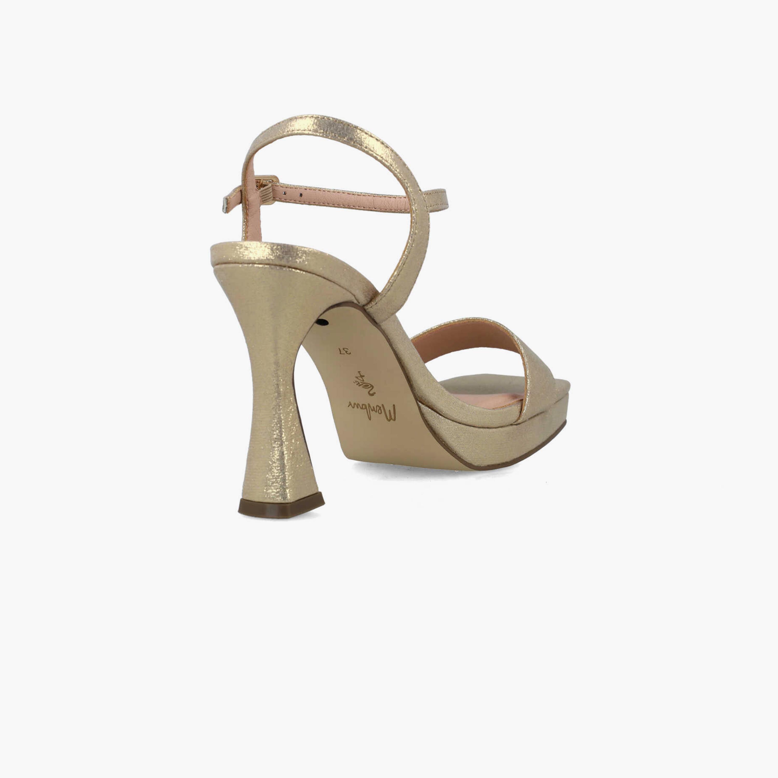 Menbur Women's Buckle Stiletto Heels Strap Sandals | 24376-women-shoes-heels-image-3