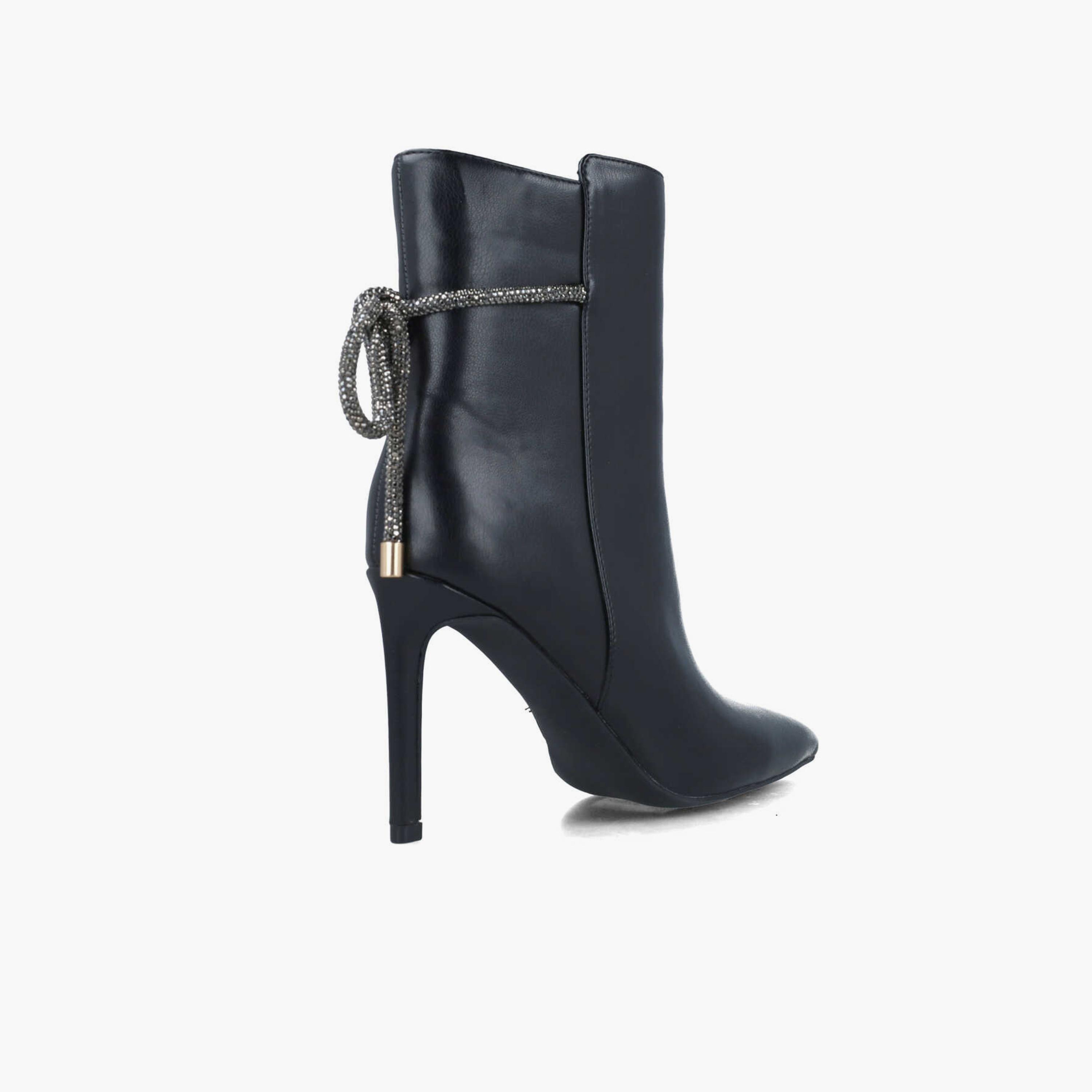 Menbur Women's Ankle Boots with Knot | 24386-women-shoes-boots-image-3