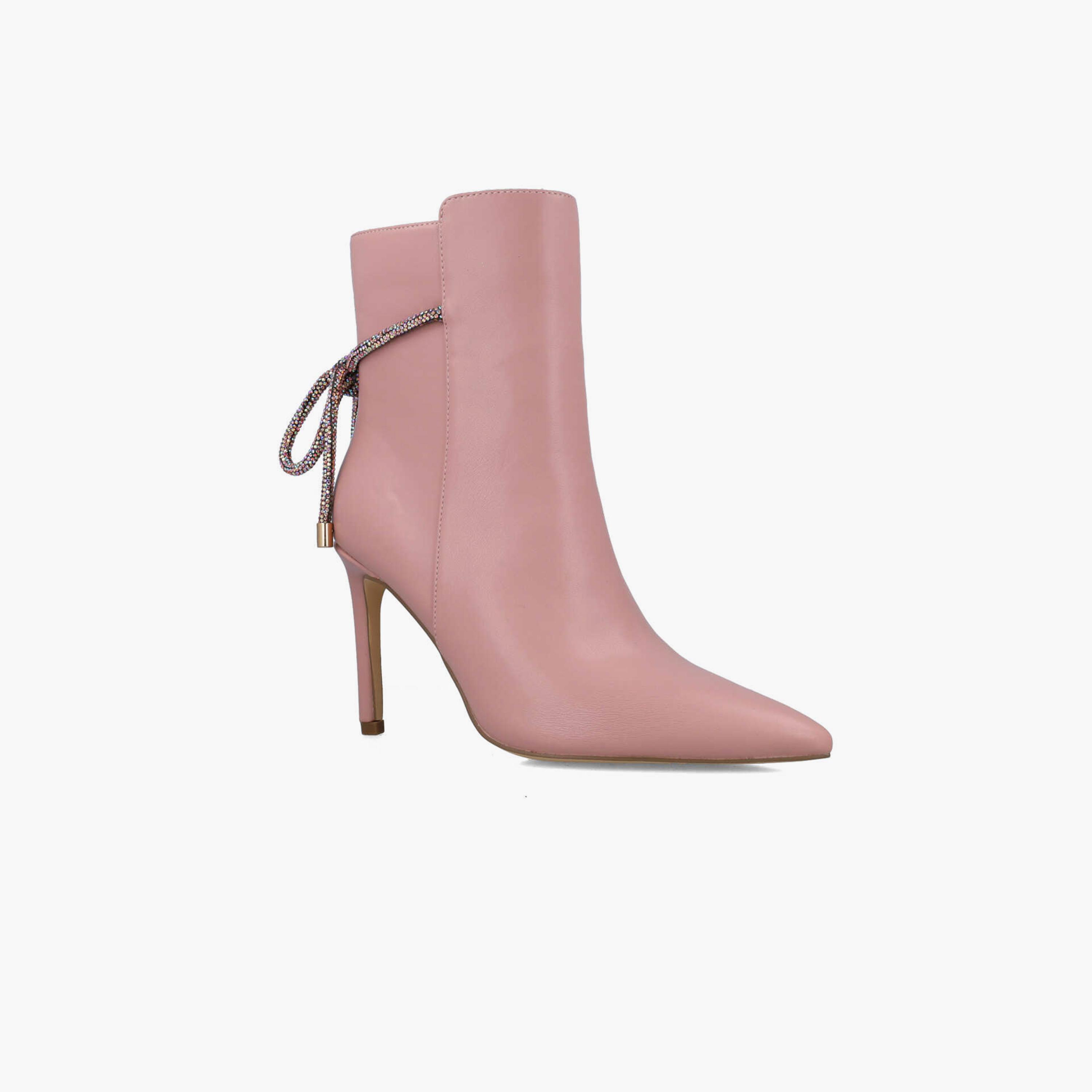 Menbur Women's Ankle Boots with Knot | 24386-women-shoes-boots-image-1