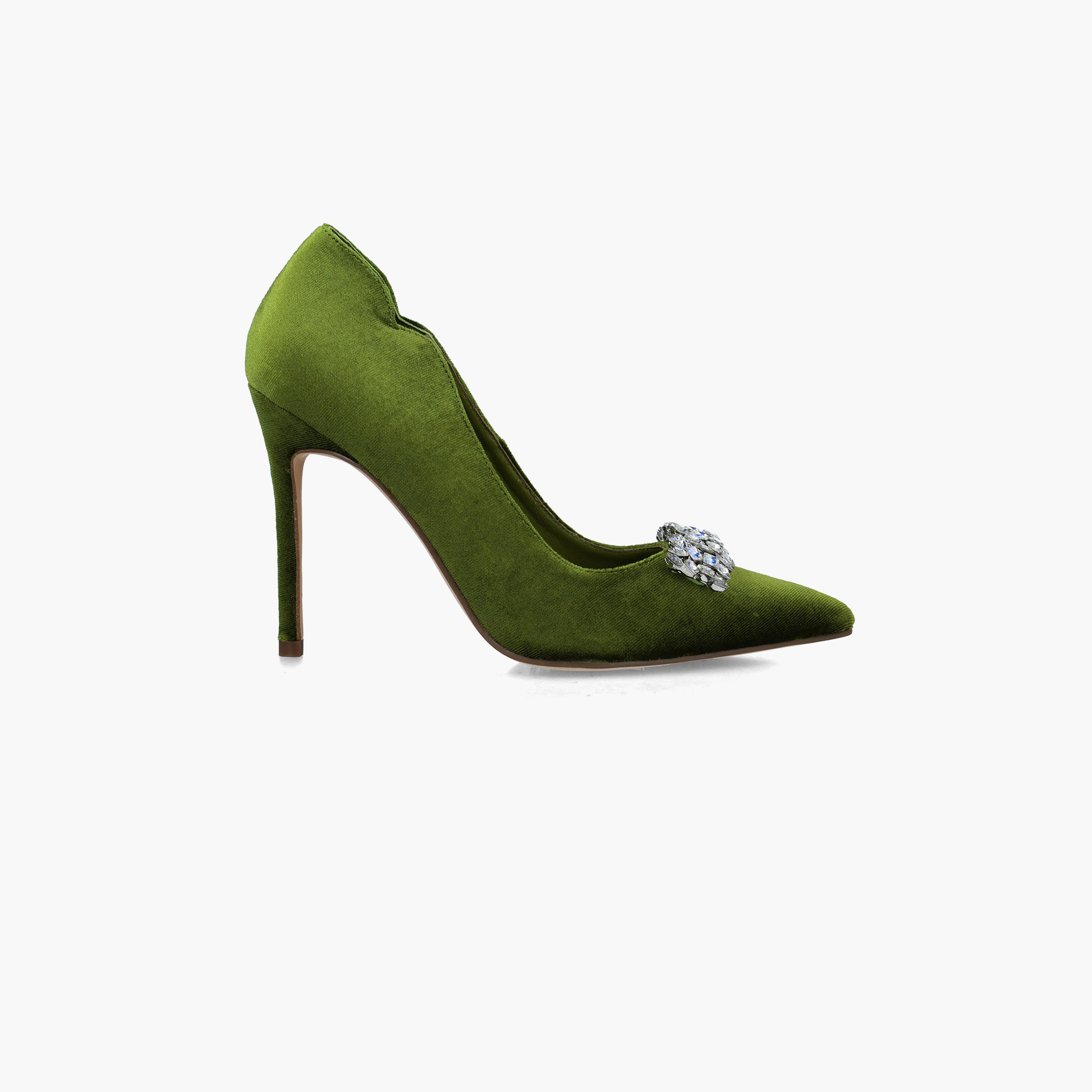 Menbur Women's Pumps with Embellishment | 24415-women-shoes-heels-image-2