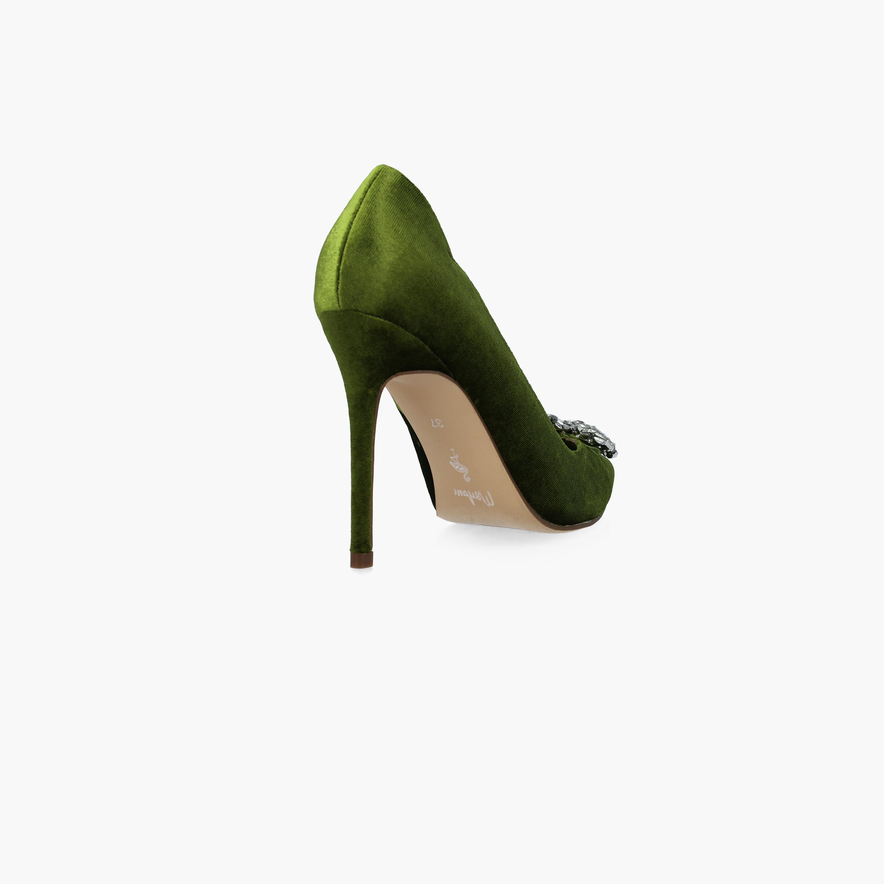 Menbur Women's Pumps with Embellishment | 24415-women-shoes-heels-image-3
