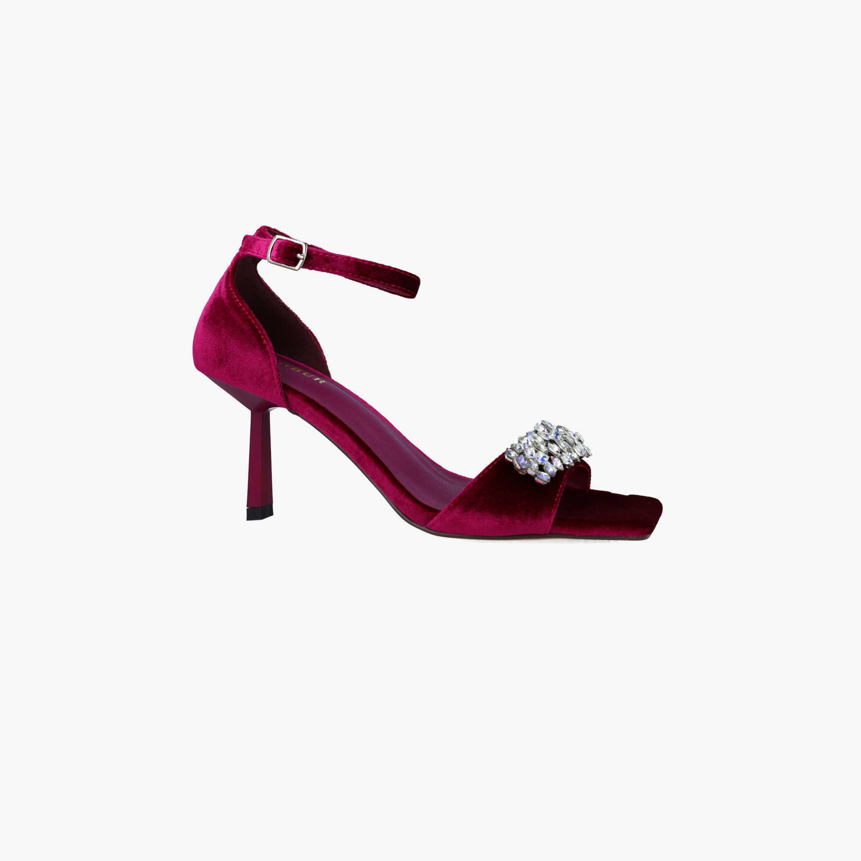 Menbur Women's Strap Sandals with Embellishment | 24417-women-shoes-heels-image-1