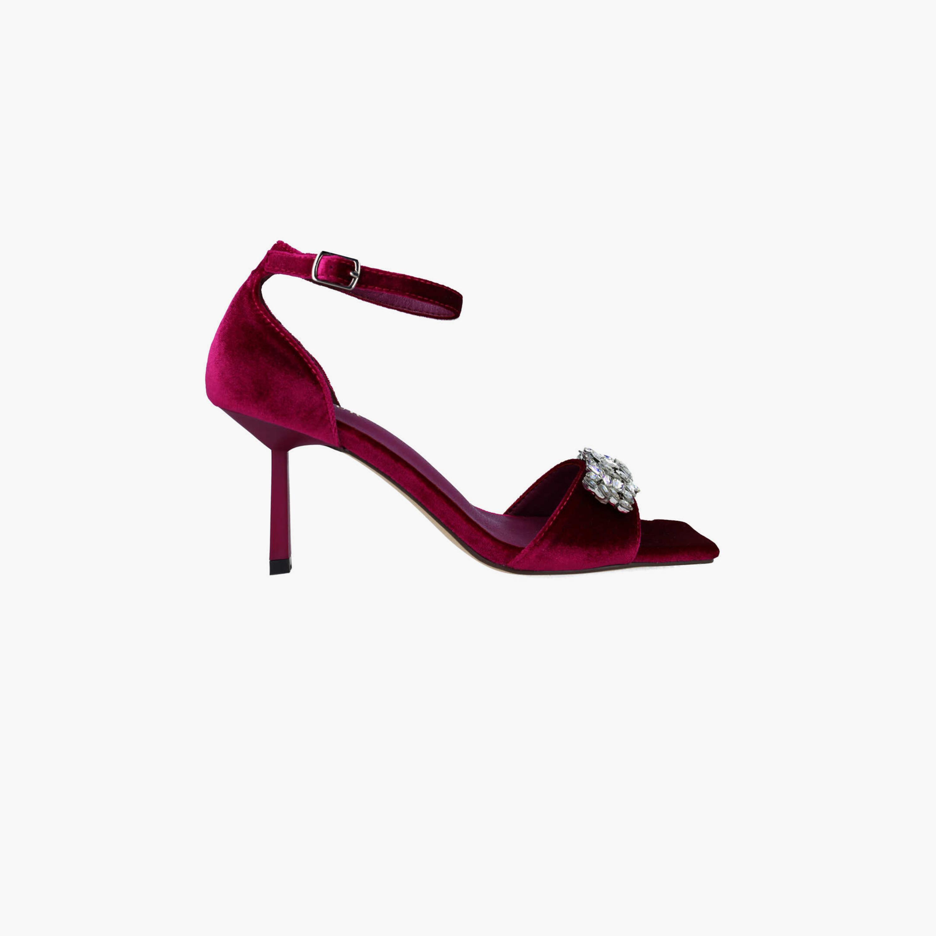 Menbur Women's Strap Sandals with Embellishment | 24417-women-shoes-heels-image-2