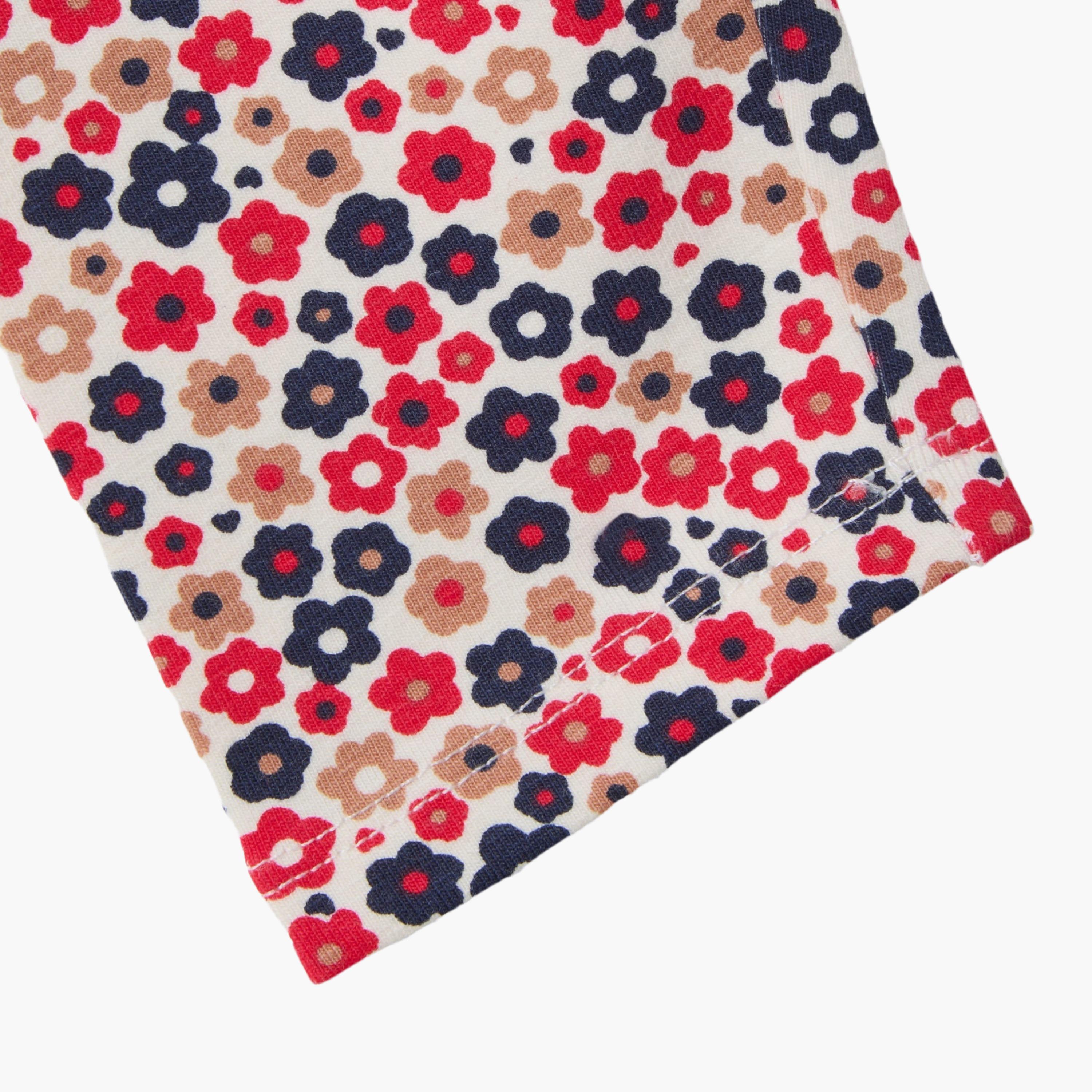 ليجنز مطبوع بنقشة "فلورال" وخصر مطاطي من اوه في اس-baby-girls-clothing-bottoms-leggings-image-4