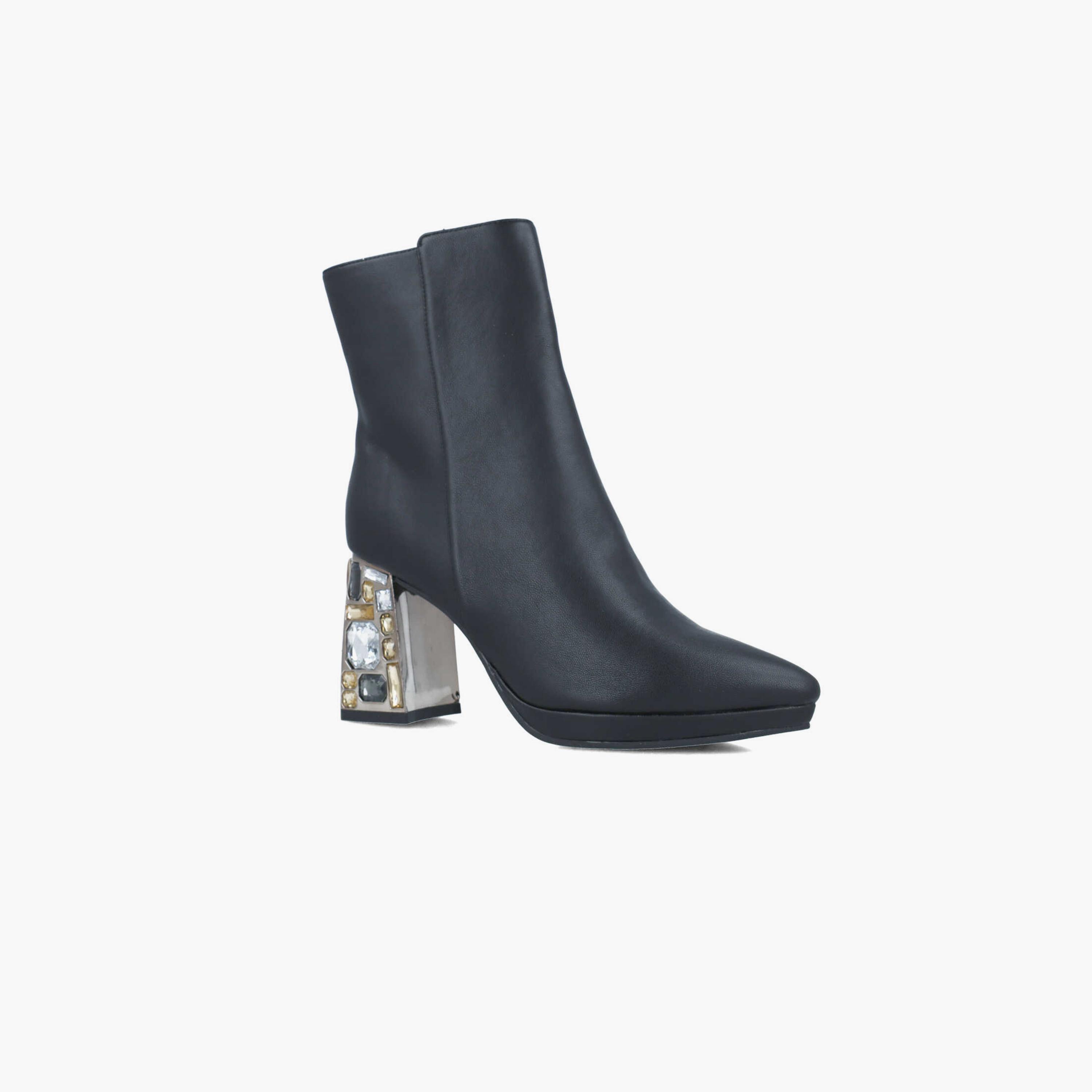 Menbur Women's Ankle Boots with Crystal | 24449-women-shoes-boots-image-1