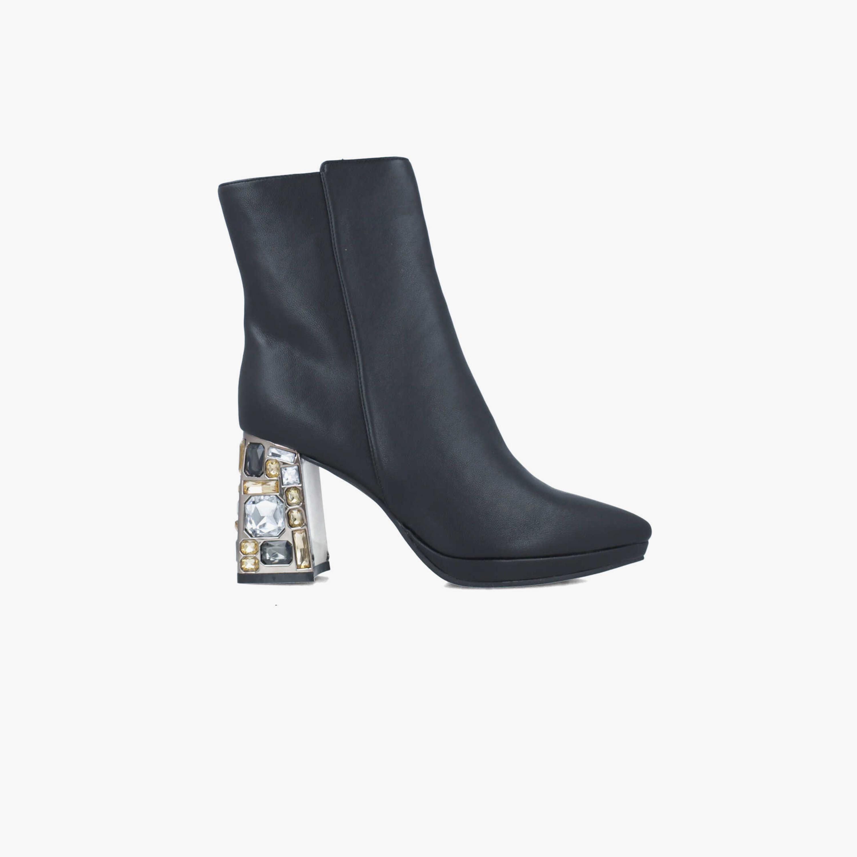 Menbur Women's Ankle Boots with Crystal | 24449-women-shoes-boots-image-2