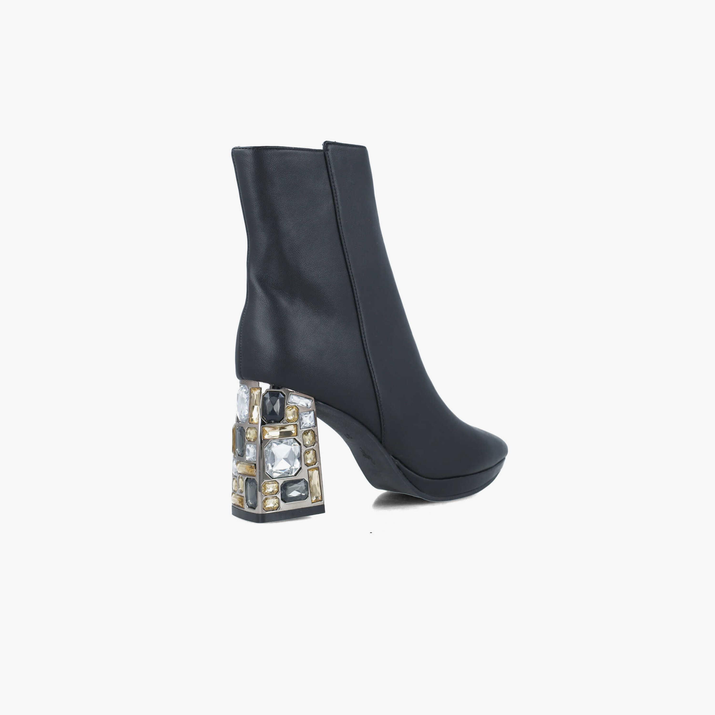 Menbur Women's Ankle Boots with Crystal | 24449-women-shoes-boots-image-3