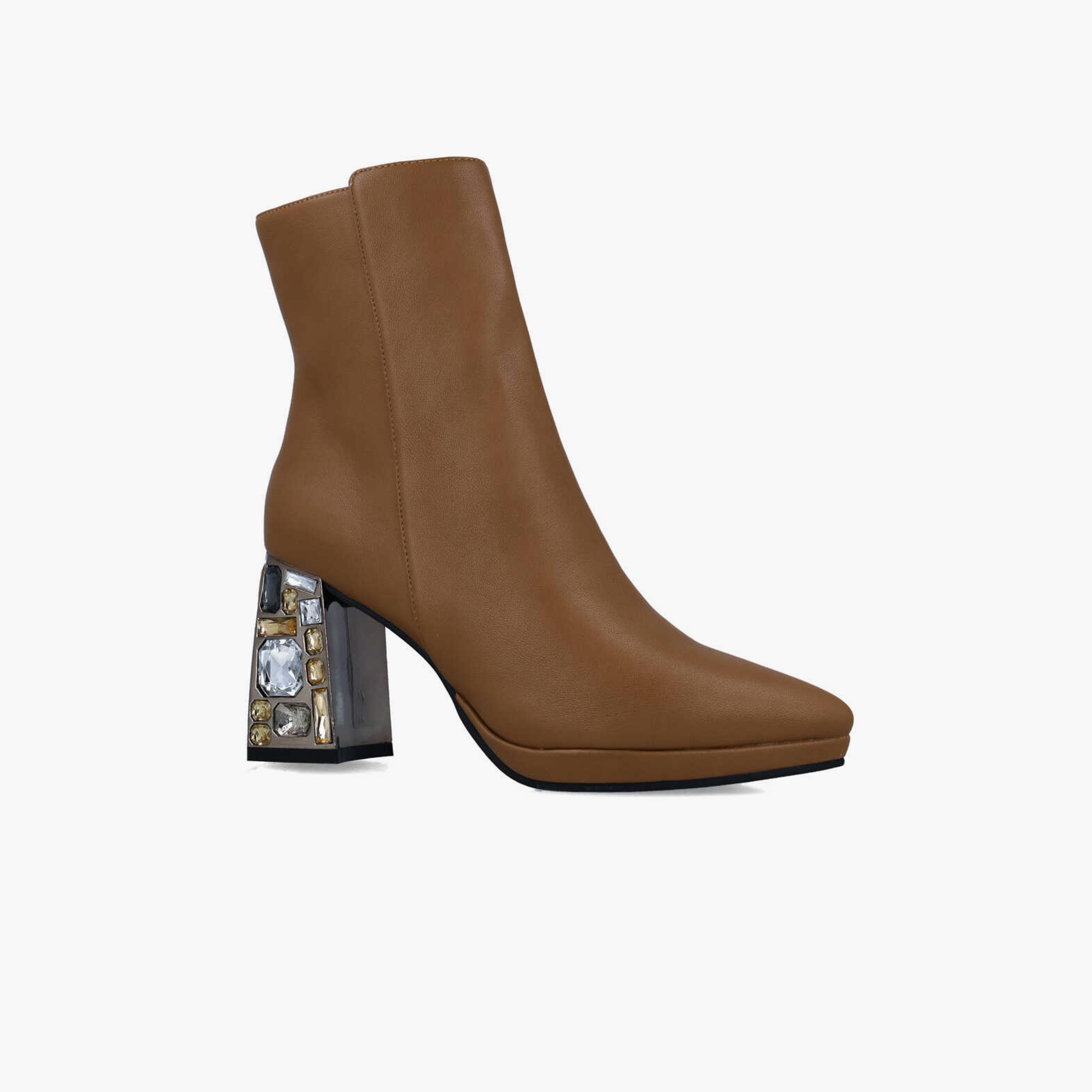 Menbur Women's Ankle Boots with Crystal | 24449-women-shoes-boots-image-1