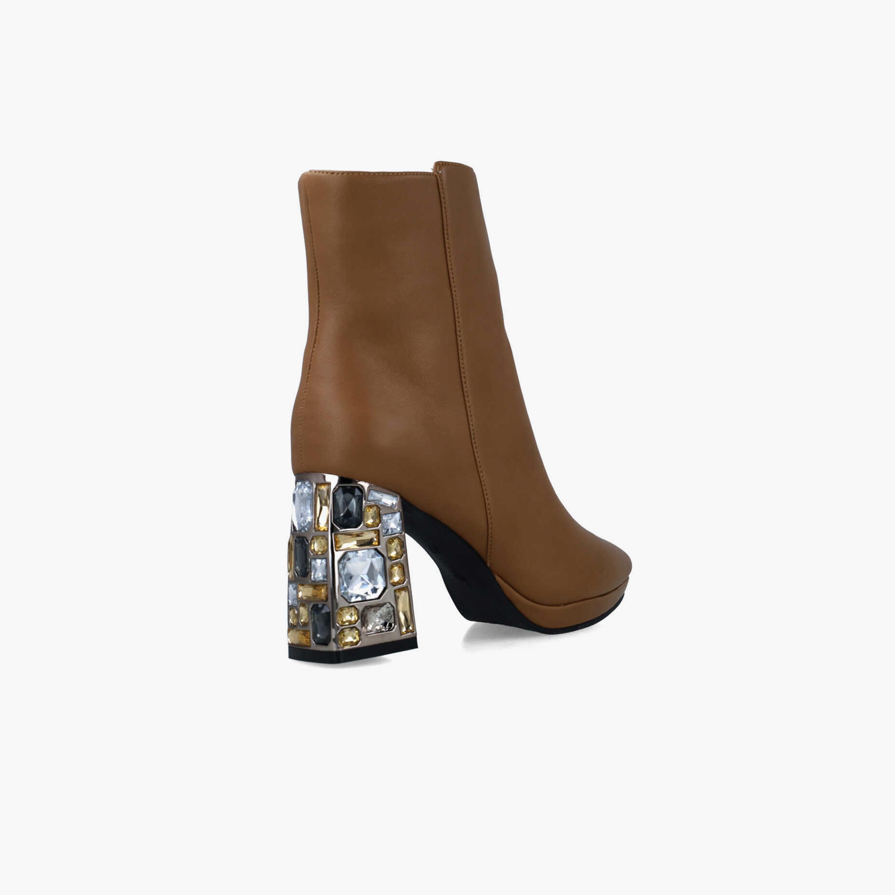 Menbur Women's Ankle Boots with Crystal | 24449-women-shoes-boots-image-3