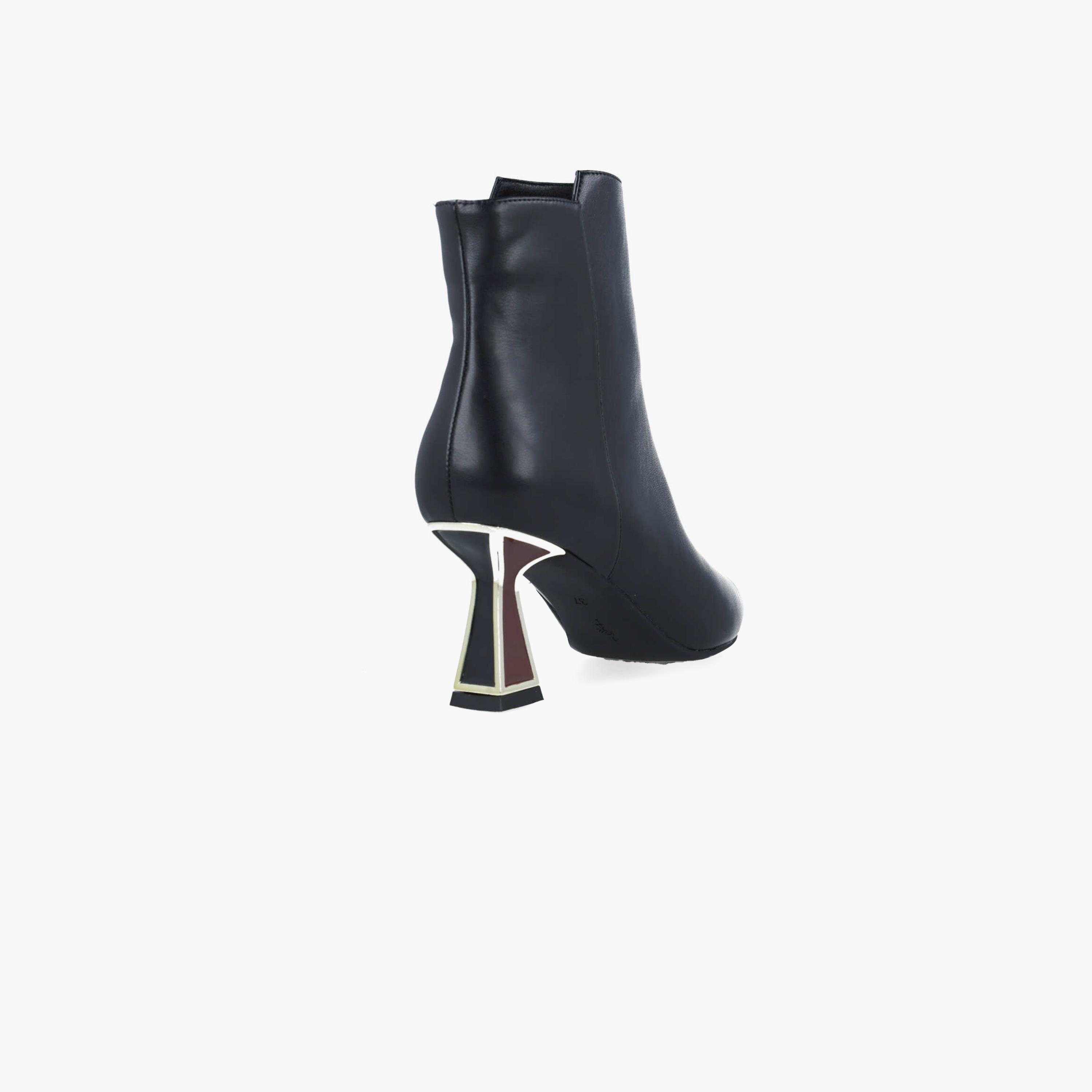 Menbur Women's Metallic Ankle Boots With Pointed Toe | 24481-women-shoes-boots-image-3