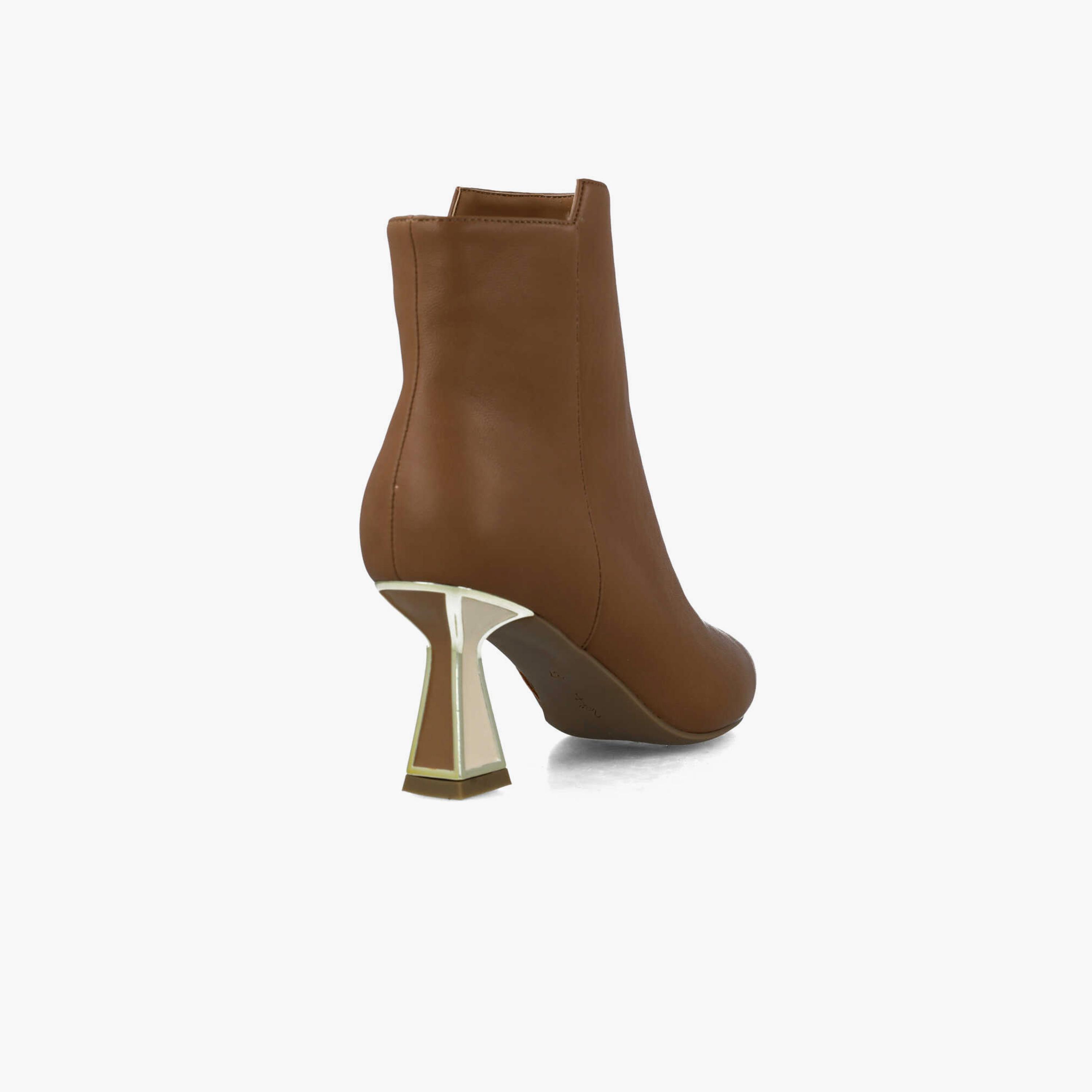 Menbur Women's Metallic Ankle Boots With Pointed Toe | 24481-women-shoes-boots-image-3