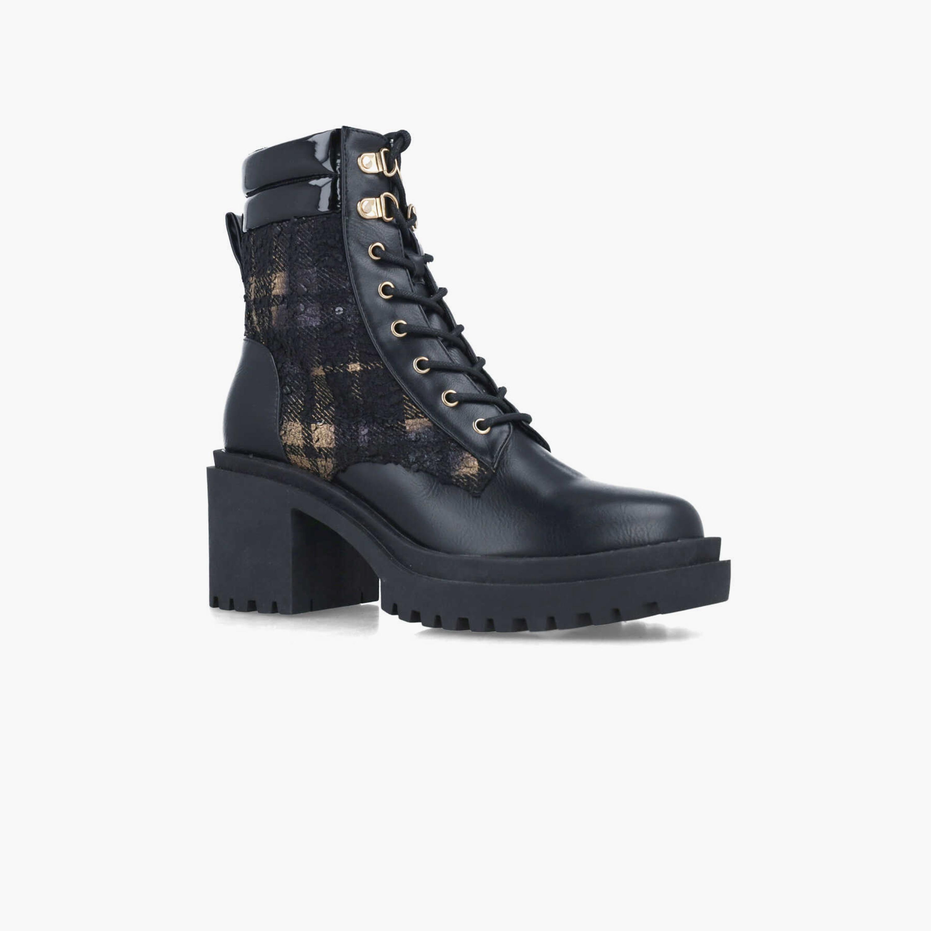 Menbur Women's High Shaft Boots with Round Toe | 24489-women-shoes-boots-image-1