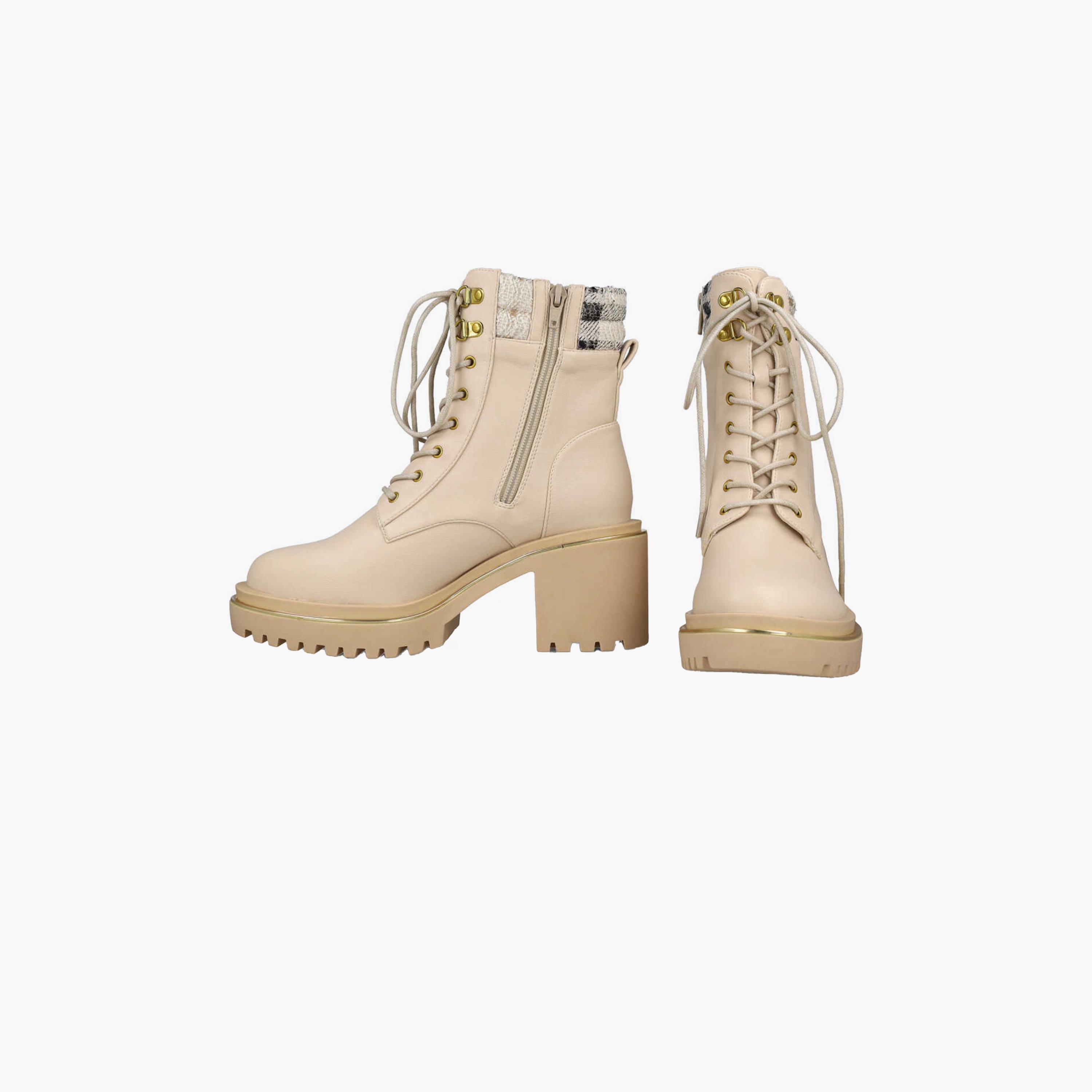 Menbur Women's High Shaft Boots with Round Toe | 24489-women-shoes-boots-image-5