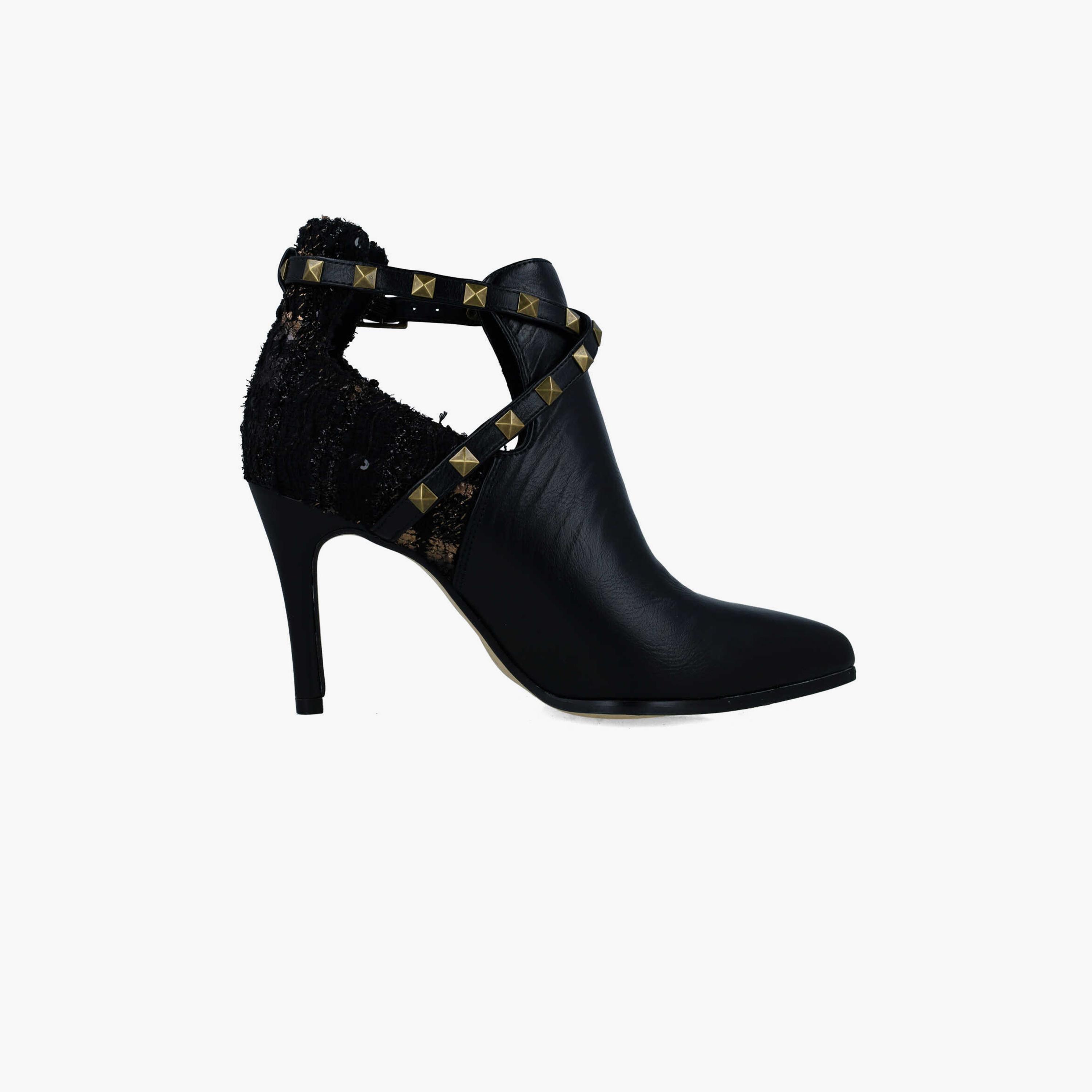 Menbur Women's Ankle Boots with Studded Accent | 24496-women-shoes-boots-image-2