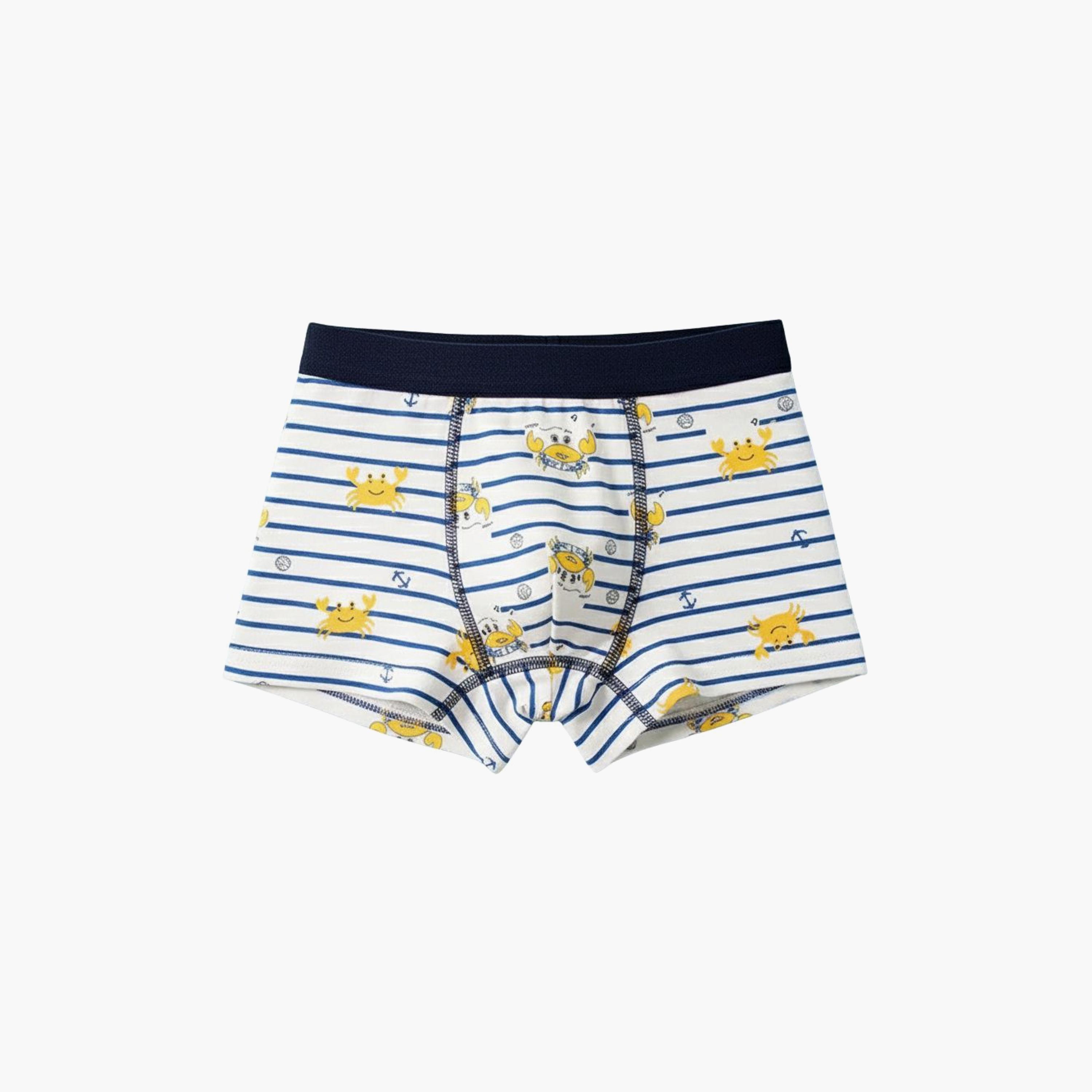 Babyqlo 4-Piece Cotton Vehicle Print Boxer Set-boys-clothing-innerwear-boxersandbriefs-image-2