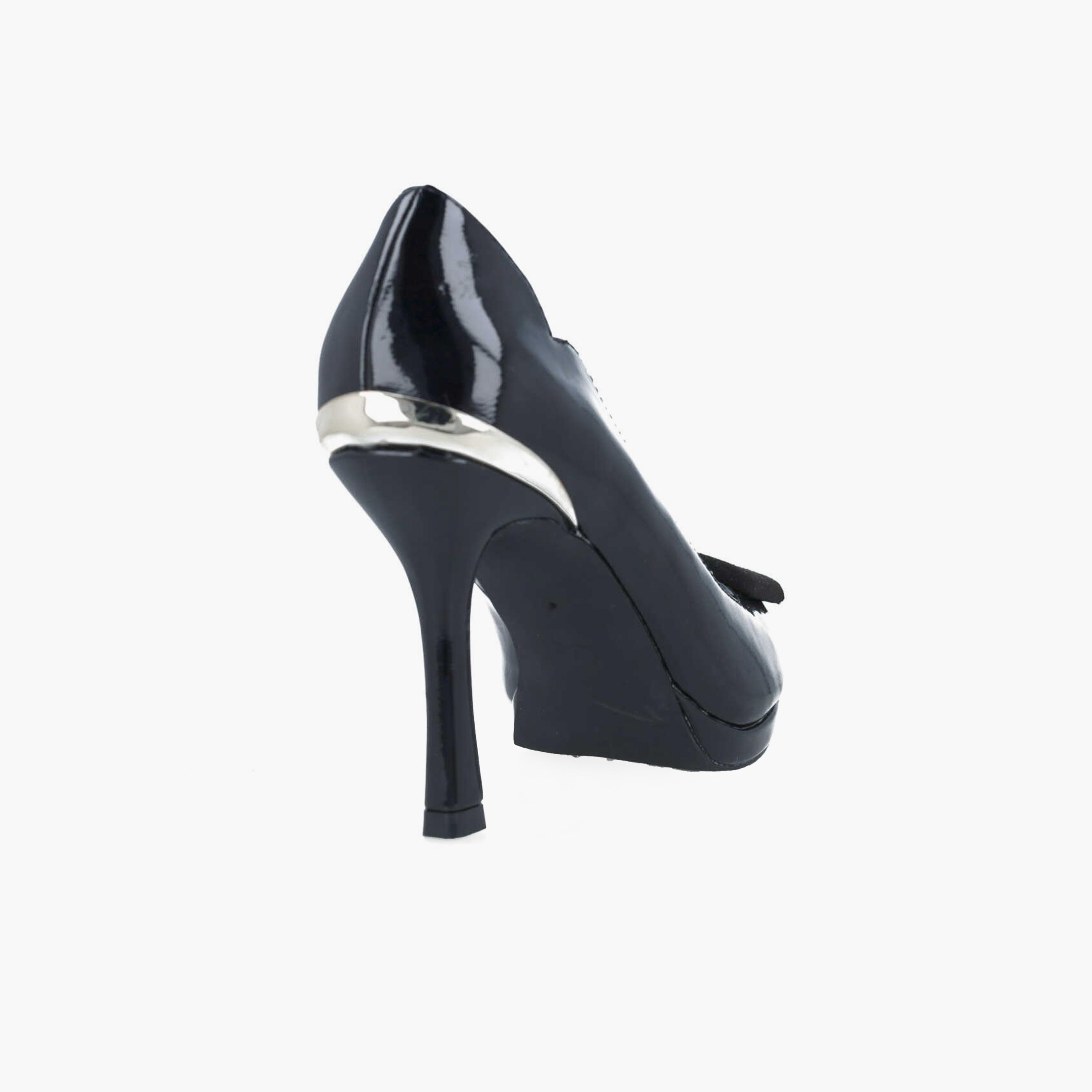 Menbur Women's Metallic Pumps with Decorative Vamp | 24520-women-shoes-heels-image-3