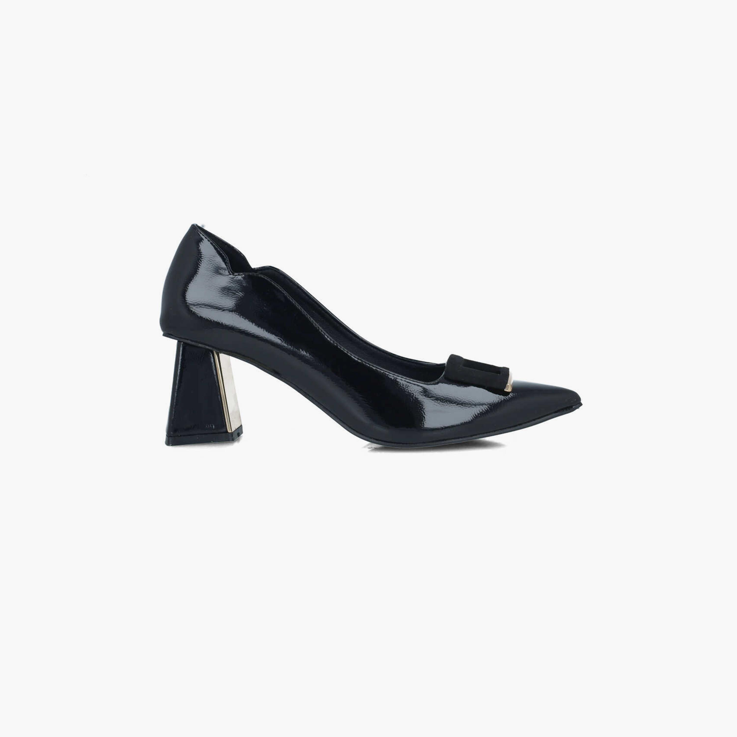 Menbur Women's Metallic Pumps with Decorative Vamp | 24526-women-shoes-heels-image-1