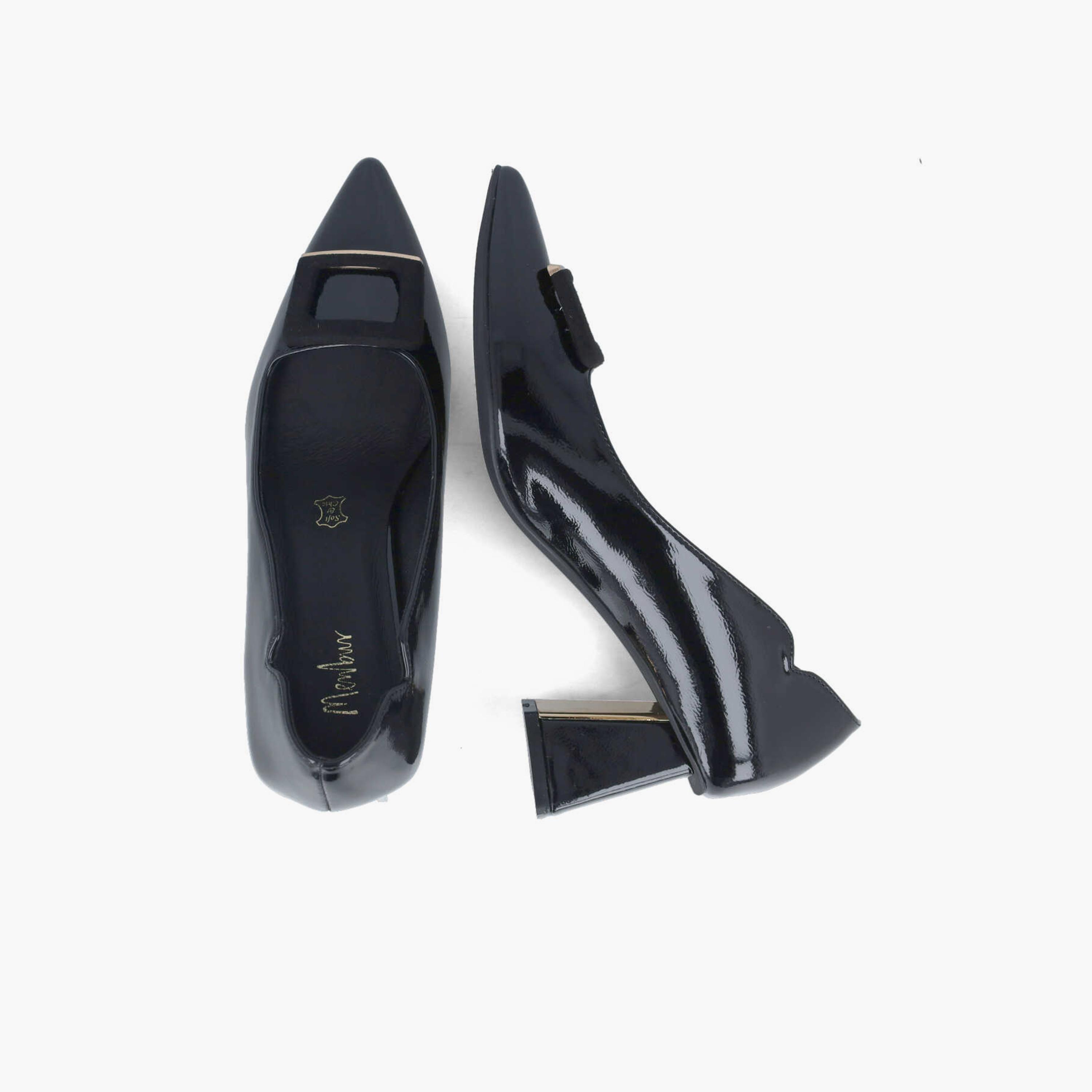 Menbur Women's Metallic Pumps with Decorative Vamp | 24526-women-shoes-heels-image-6