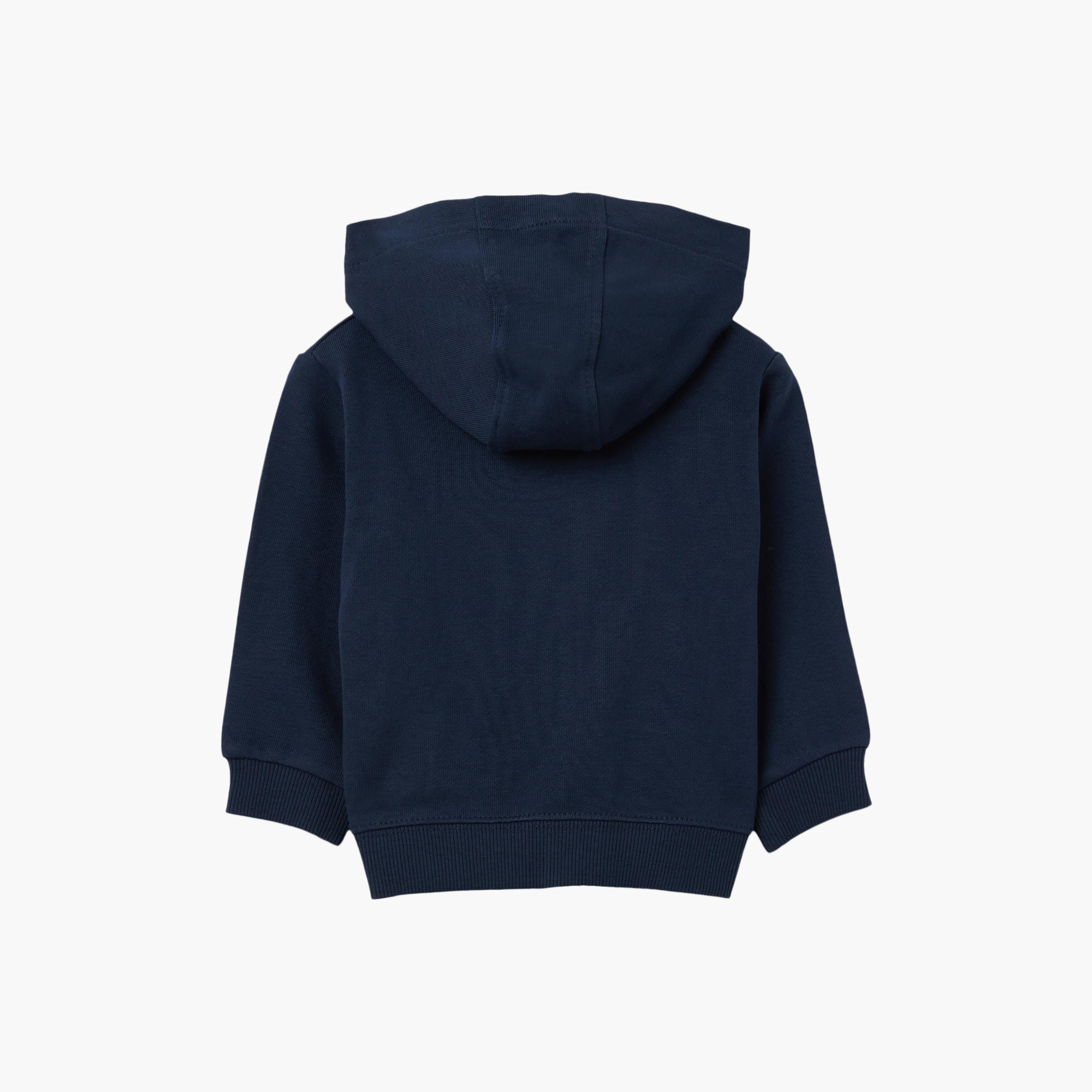 OVS Solid Zip Through Hoodie-baby-boys-clothing-sweatshirts-image-2