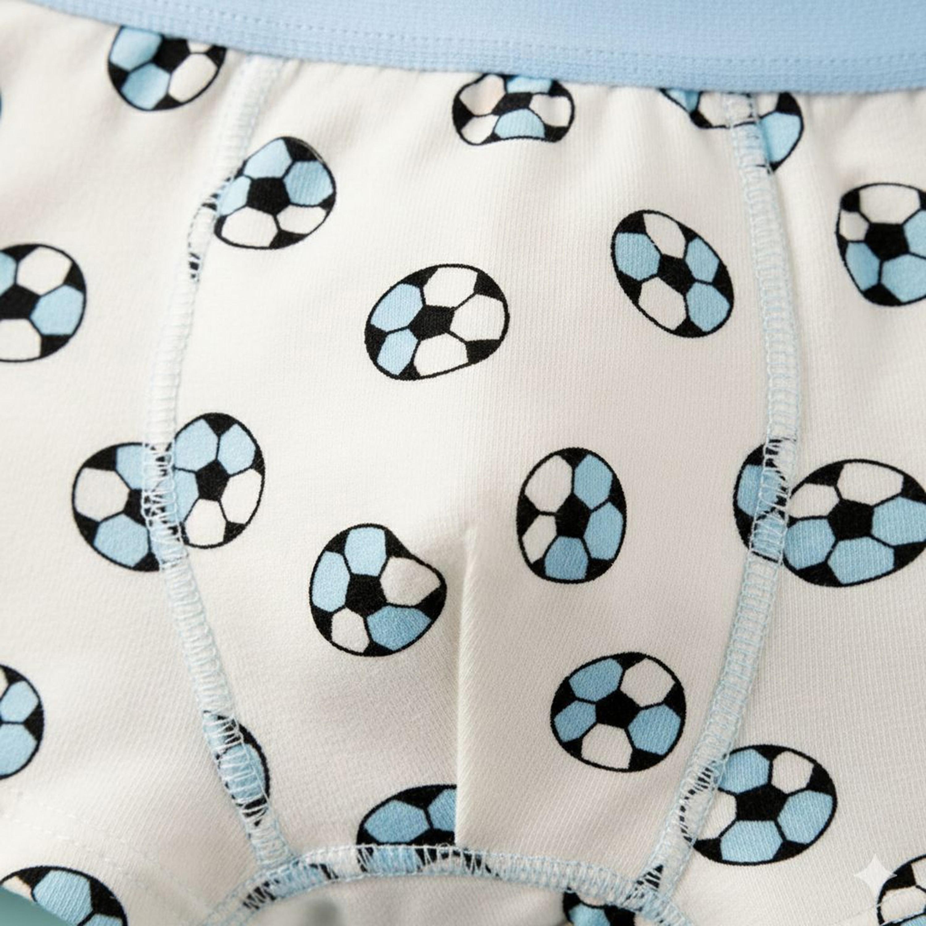 Babyqlo 4-Piece Cotton Animal Sports Boxer Set-boys-clothing-innerwear-boxersandbriefs-image-4