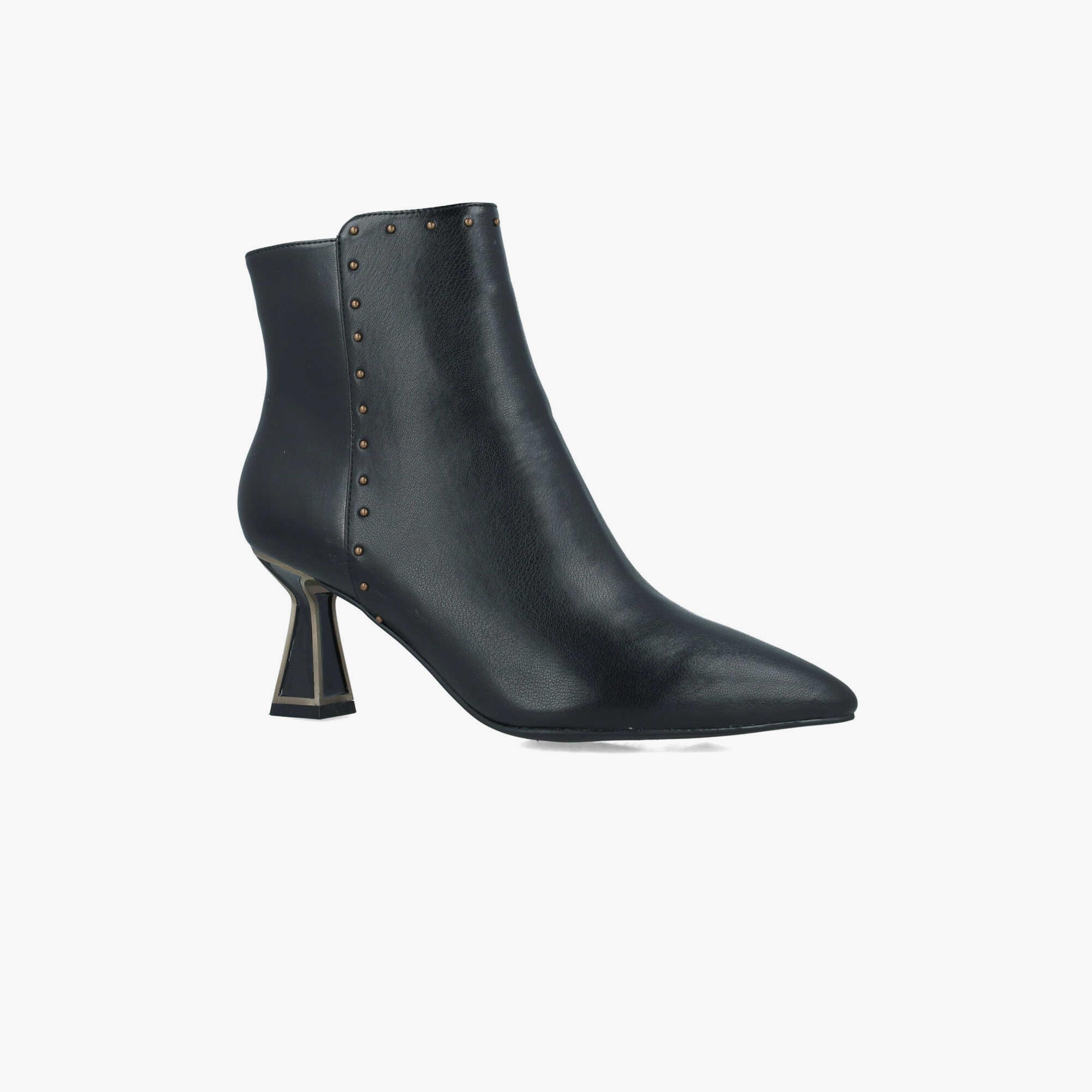 Menbur Women's Ankle Boots with Studded Accent | 24570-women-shoes-boots-image-1