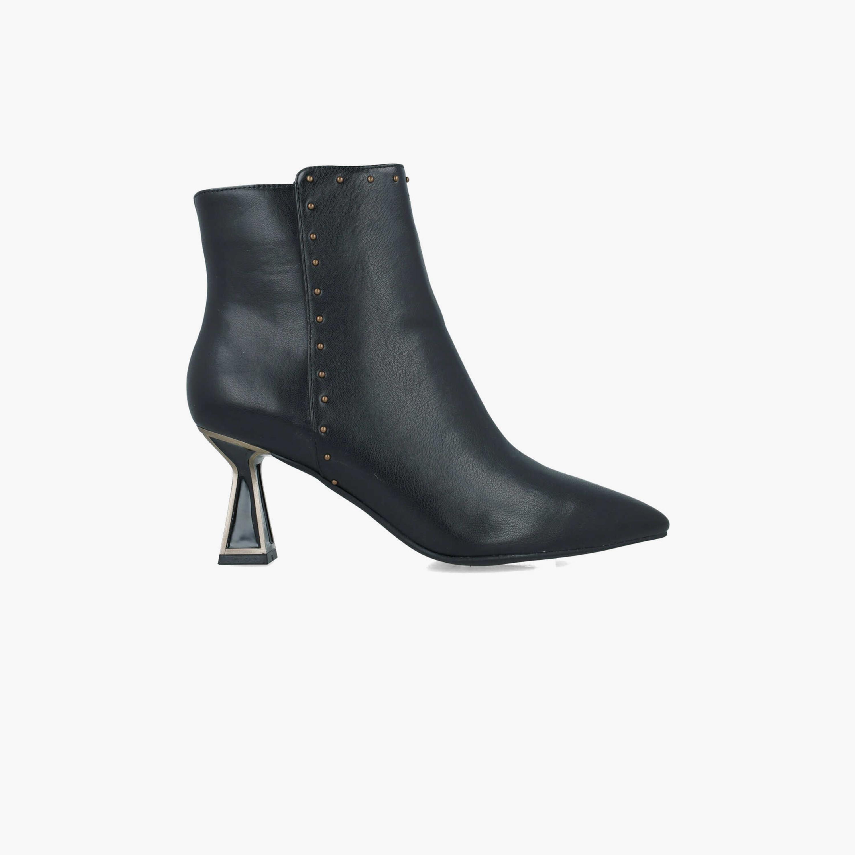 Menbur Women's Ankle Boots with Studded Accent | 24570-women-shoes-boots-image-2