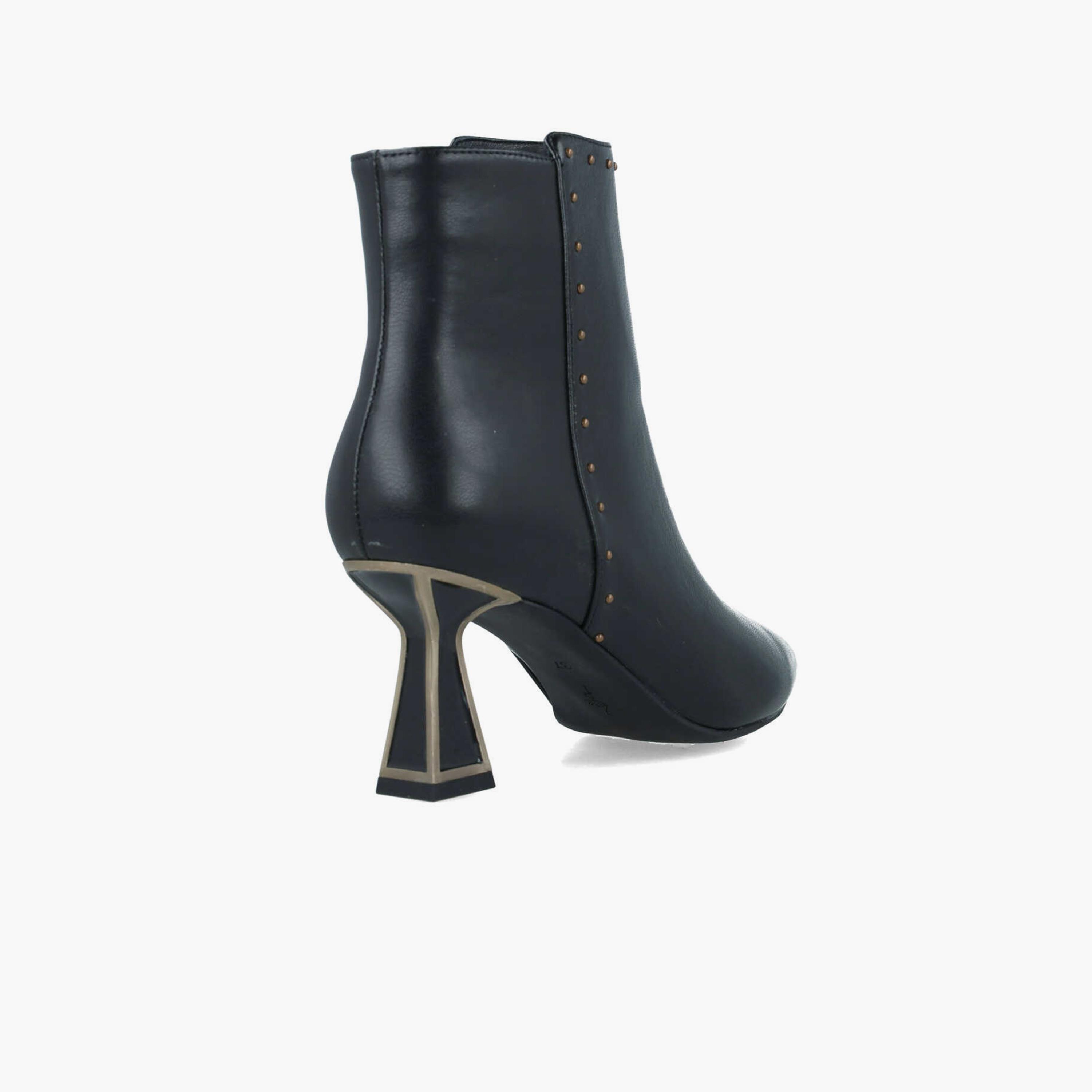 Menbur Women's Ankle Boots with Studded Accent | 24570-women-shoes-boots-image-3