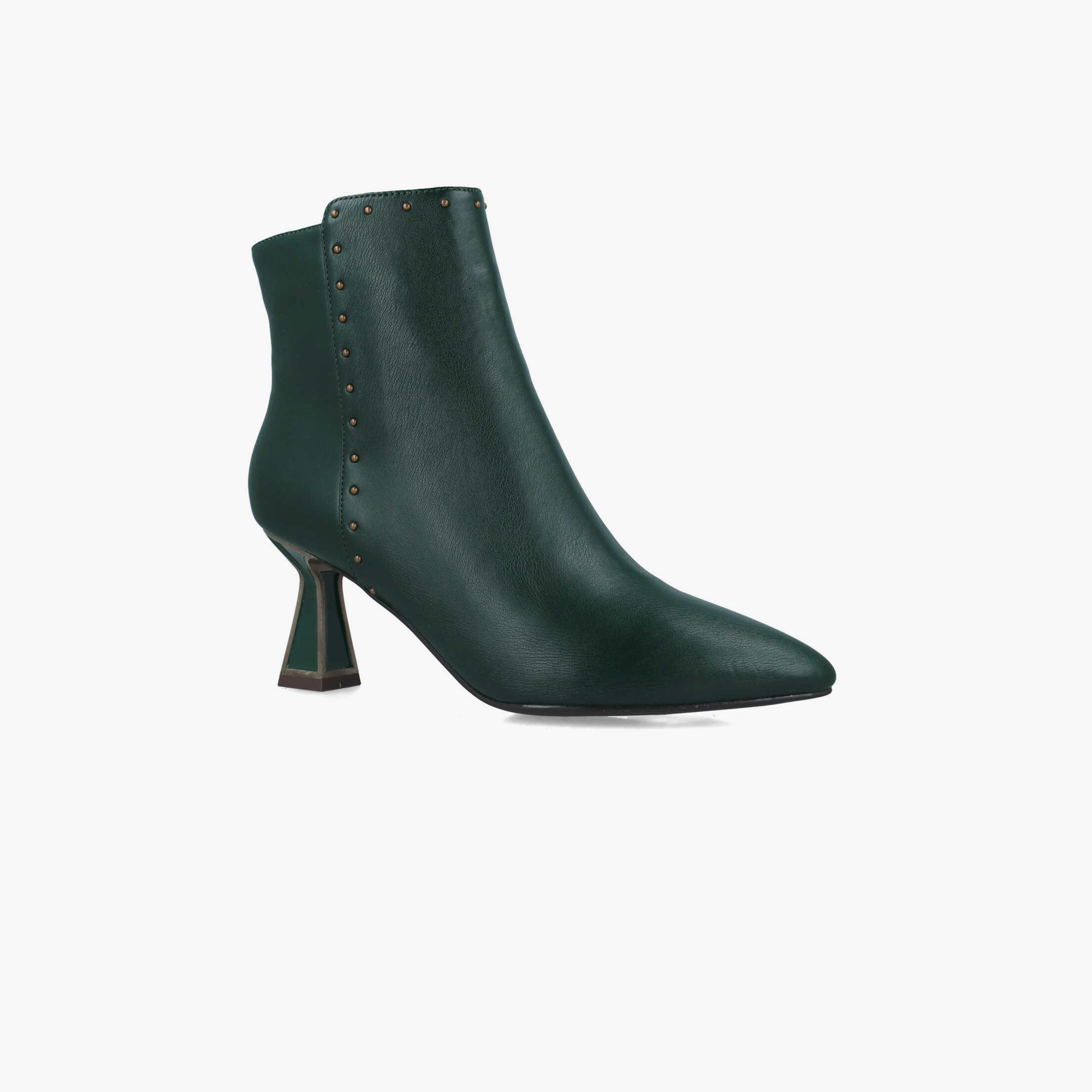 Menbur Women's Ankle Boots with Studded Accent | 24570-women-shoes-boots-image-1