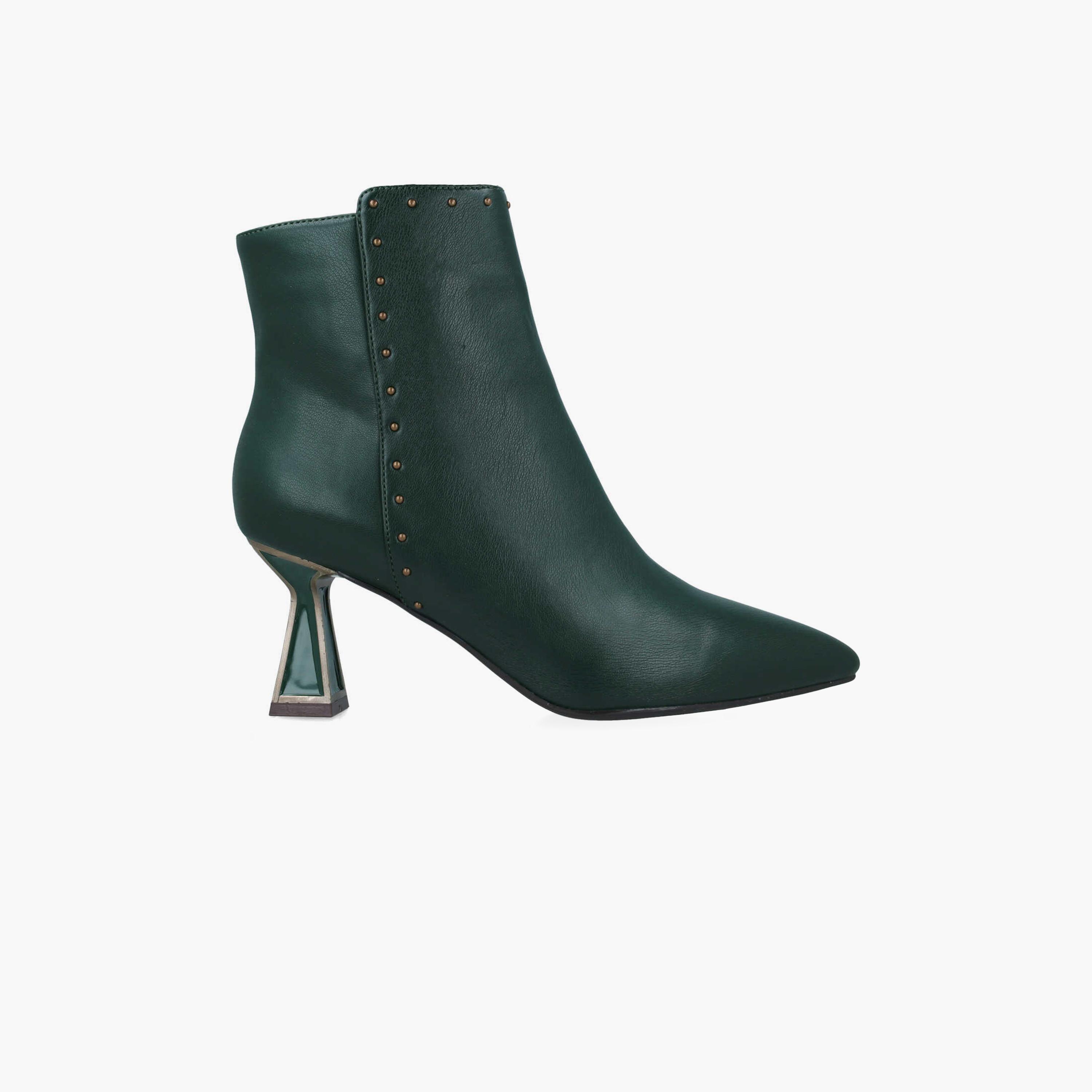 Menbur Women's Ankle Boots with Studded Accent | 24570-women-shoes-boots-image-2