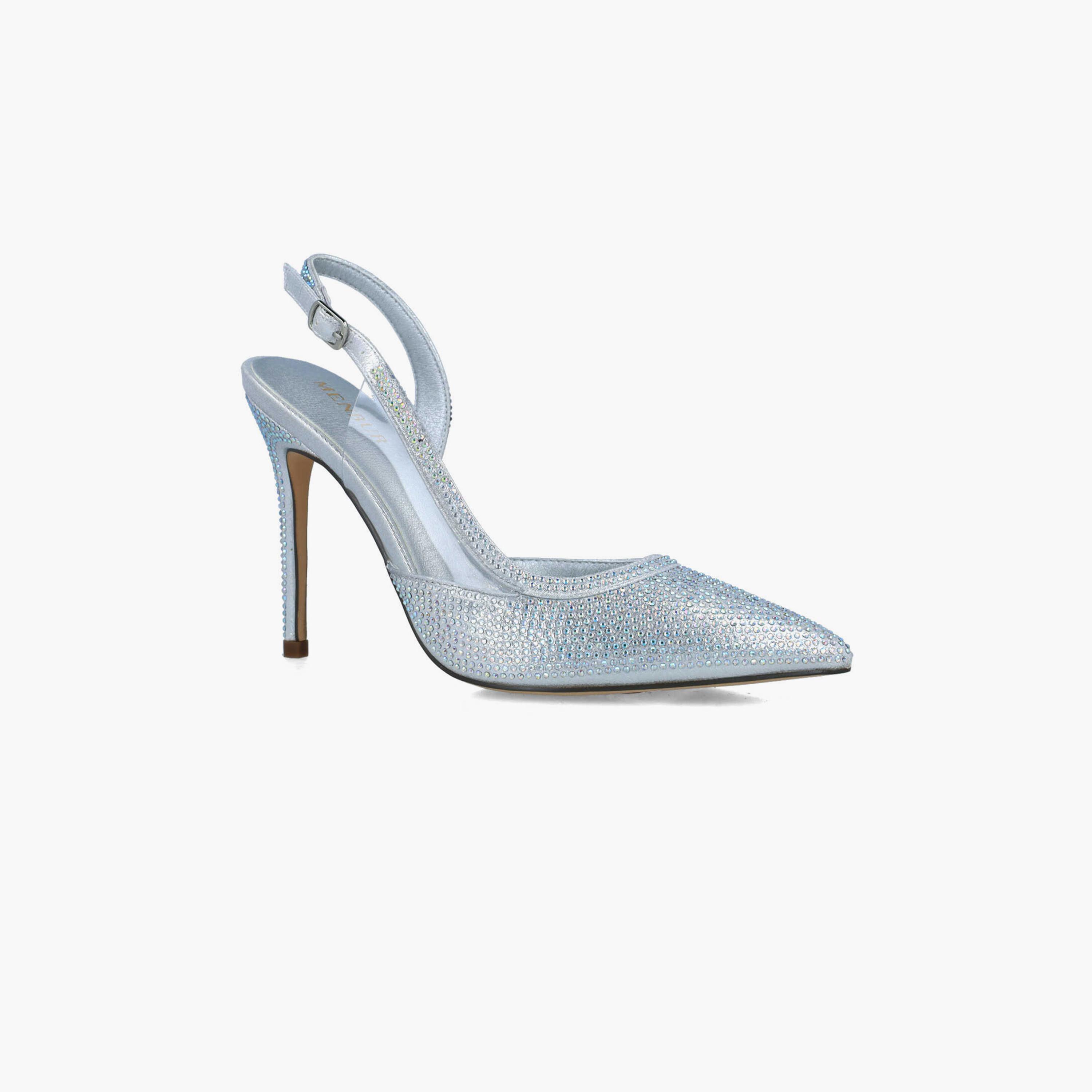 مينبور- حذاء نسائي مرصّع | 24575-women-shoes-heels-image-1