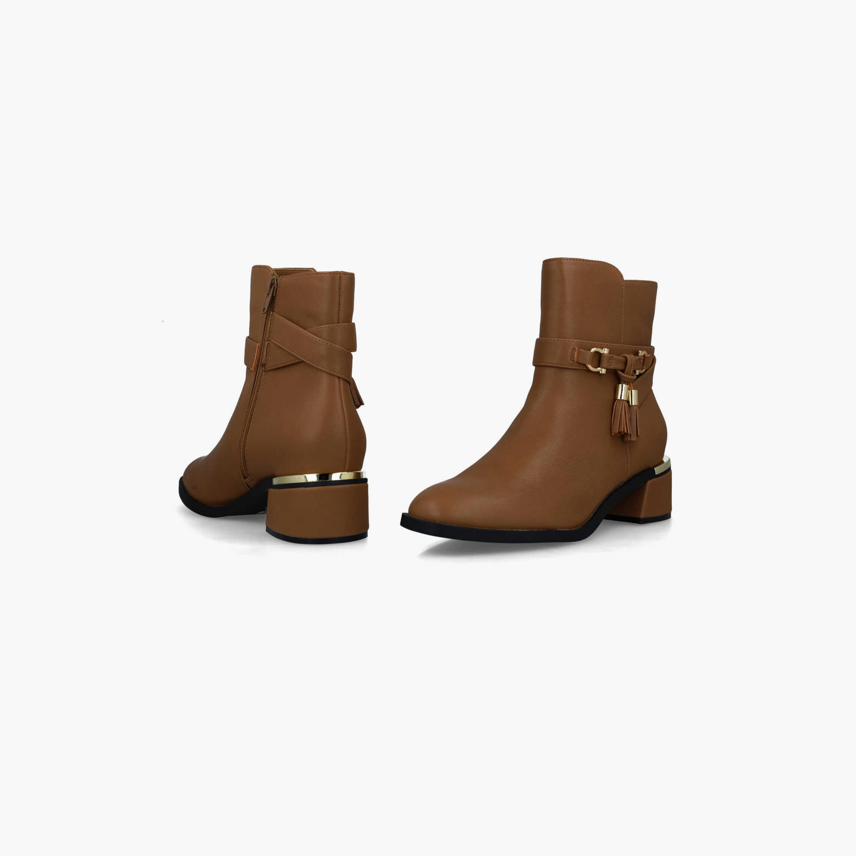Menbur Women's Ankle Boots with Tassels Accent | 24584-women-shoes-boots-image-4