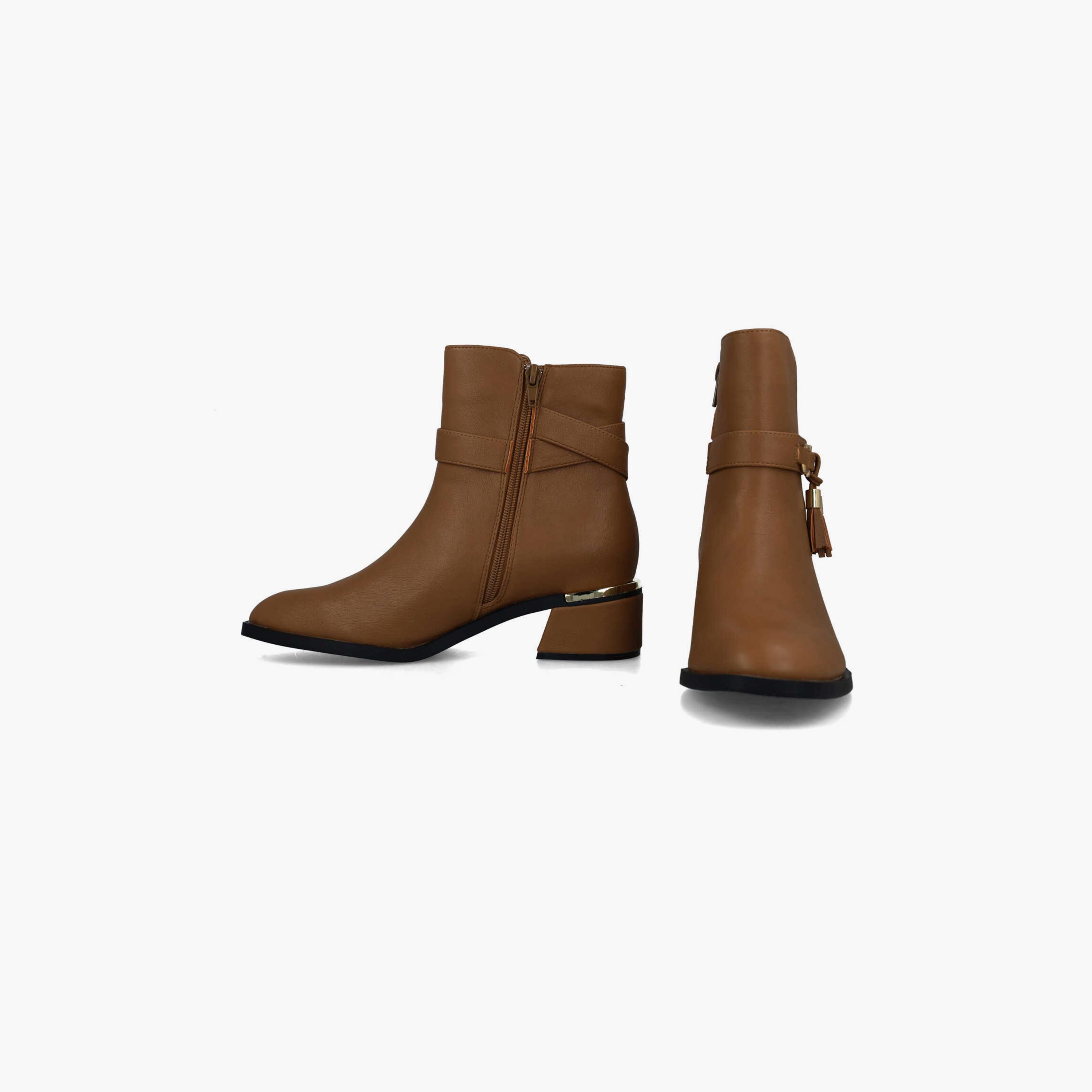 Menbur Women's Ankle Boots with Tassels Accent | 24584-women-shoes-boots-image-5