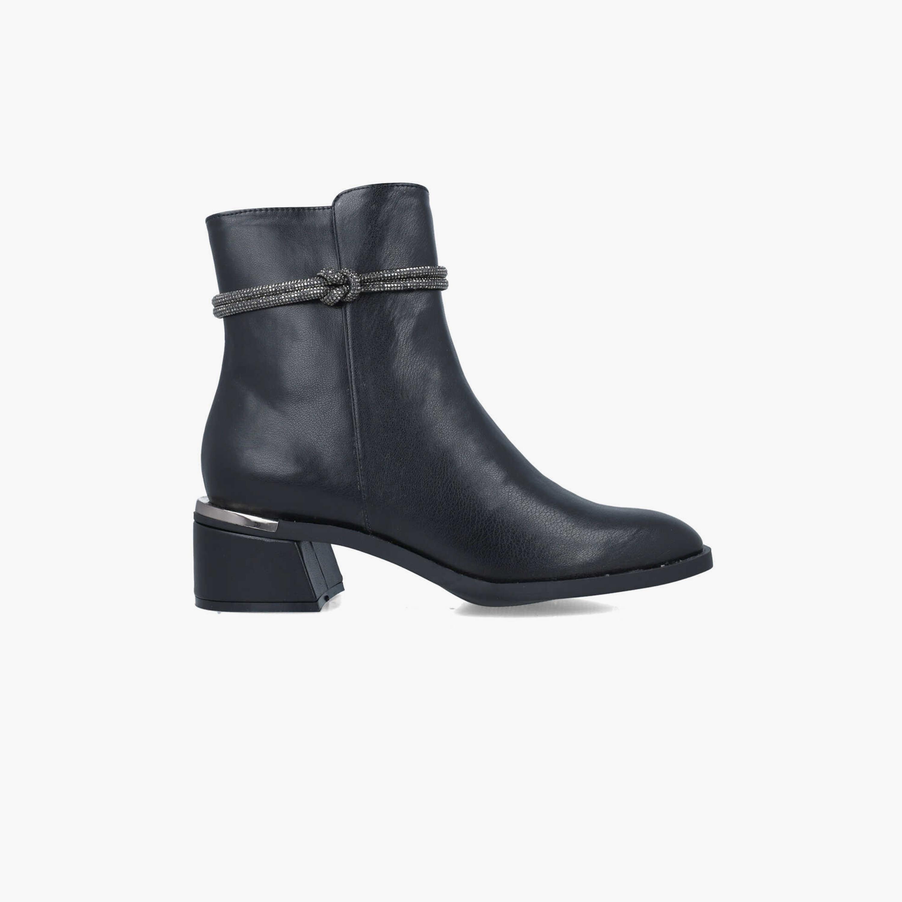 Menbur Women's Ankle Boots with Embellishment | 24585-women-shoes-boots-image-2