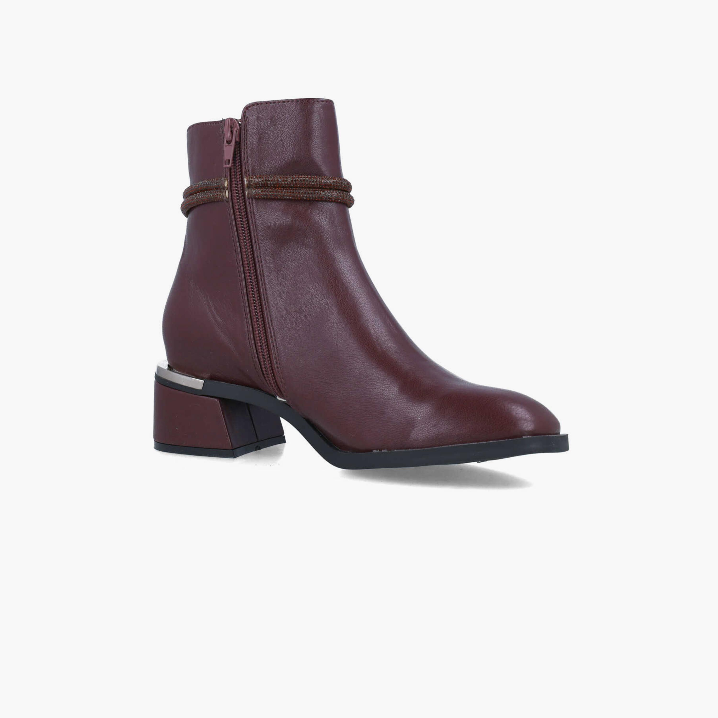 Menbur Women's Ankle Boots with Embellishment | 24585-women-shoes-boots-image-1