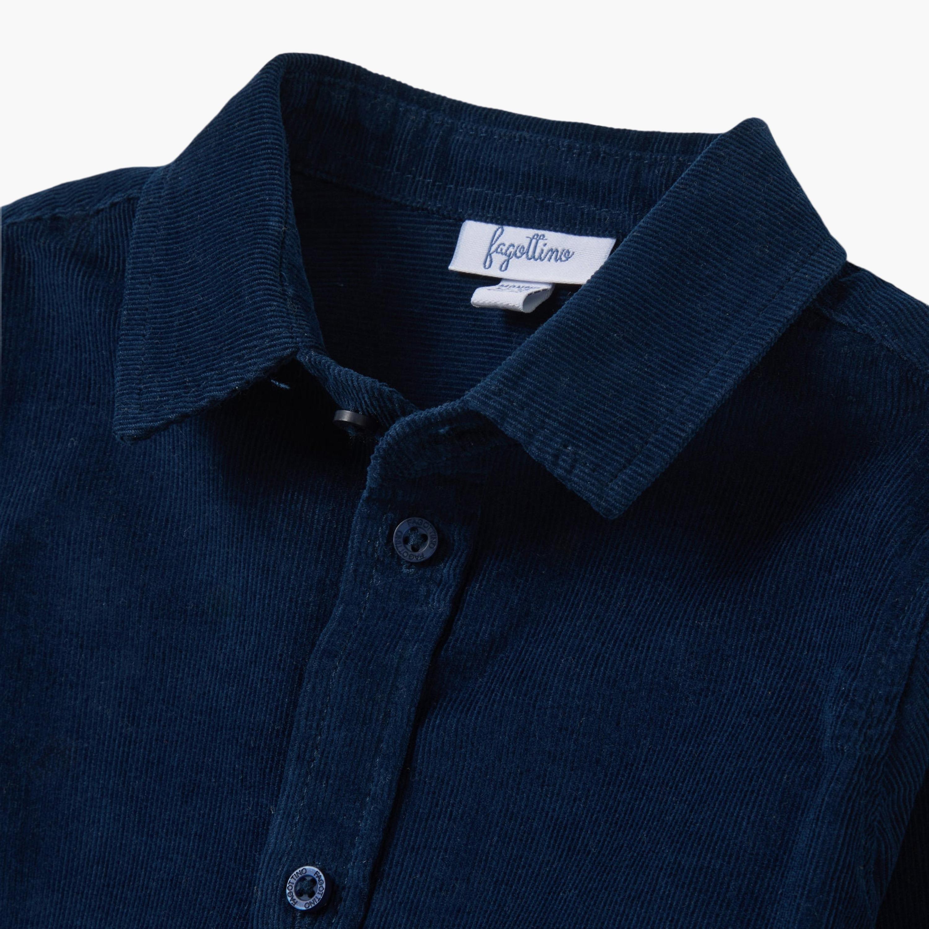قميص قطن سادة بأكمام طويلة من اوه في اس-baby-boys-clothing-shirts-image-3